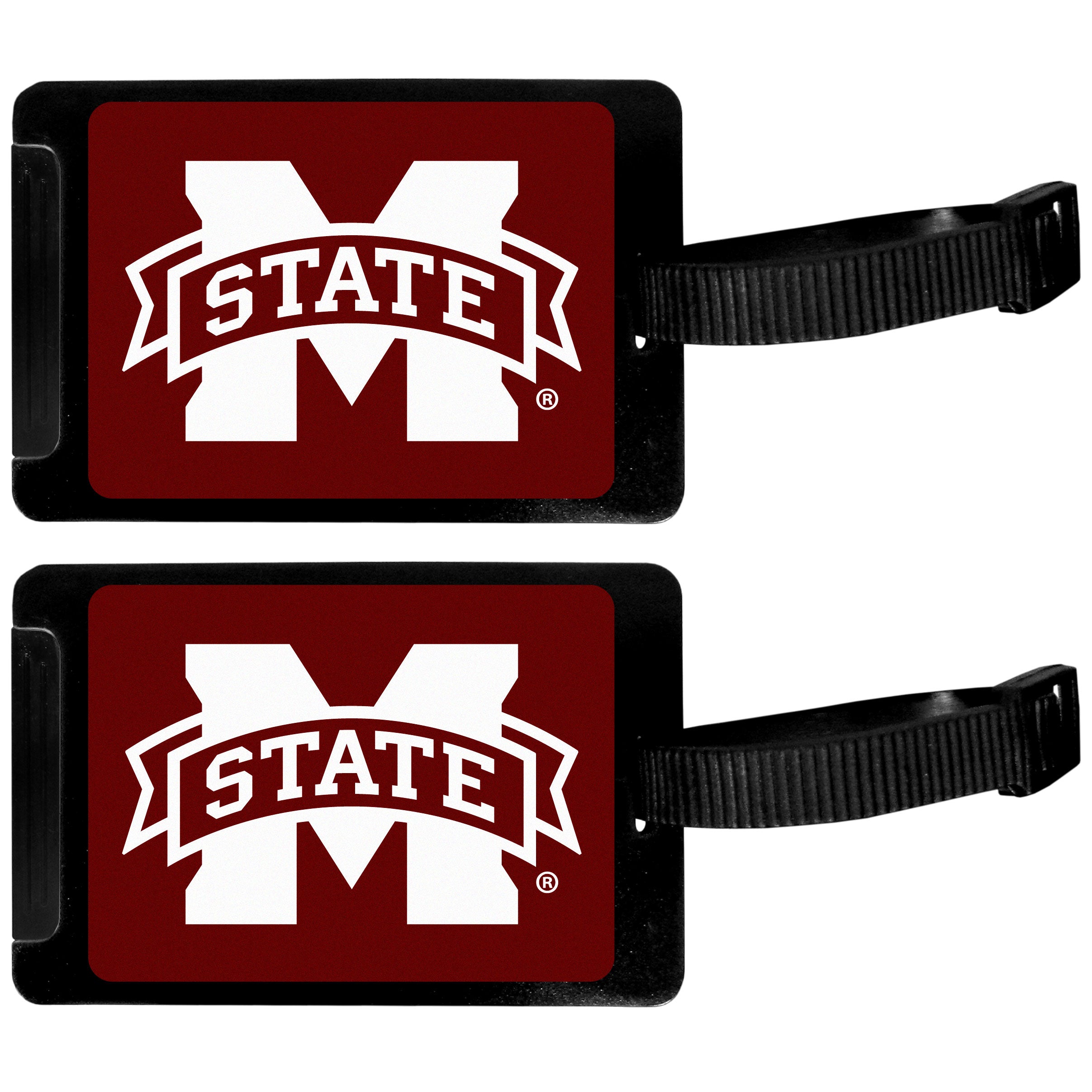 Mississippi St. Bulldogs Luggage Tag, 2 pk