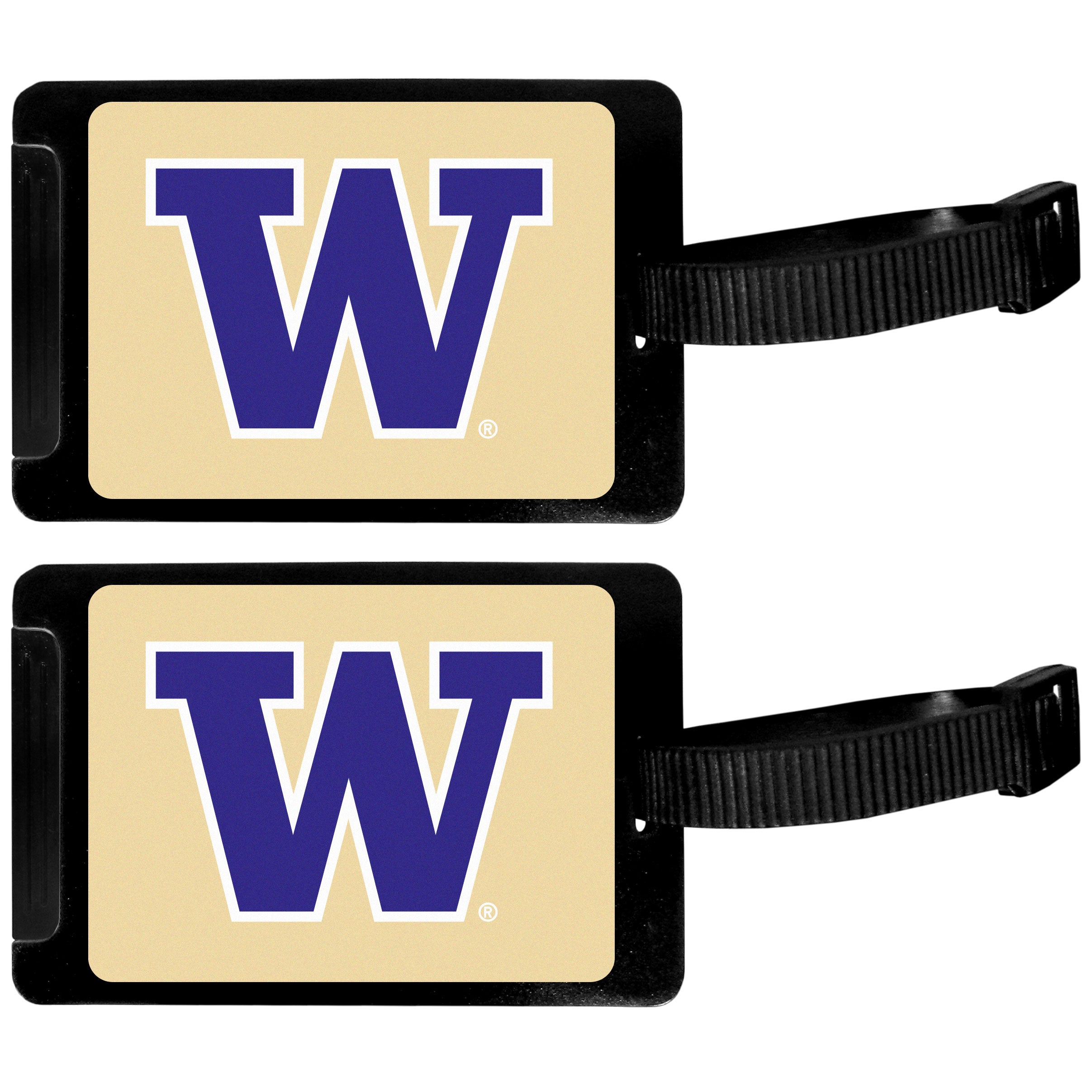 Washington Huskies Luggage Tag, 2 pk
