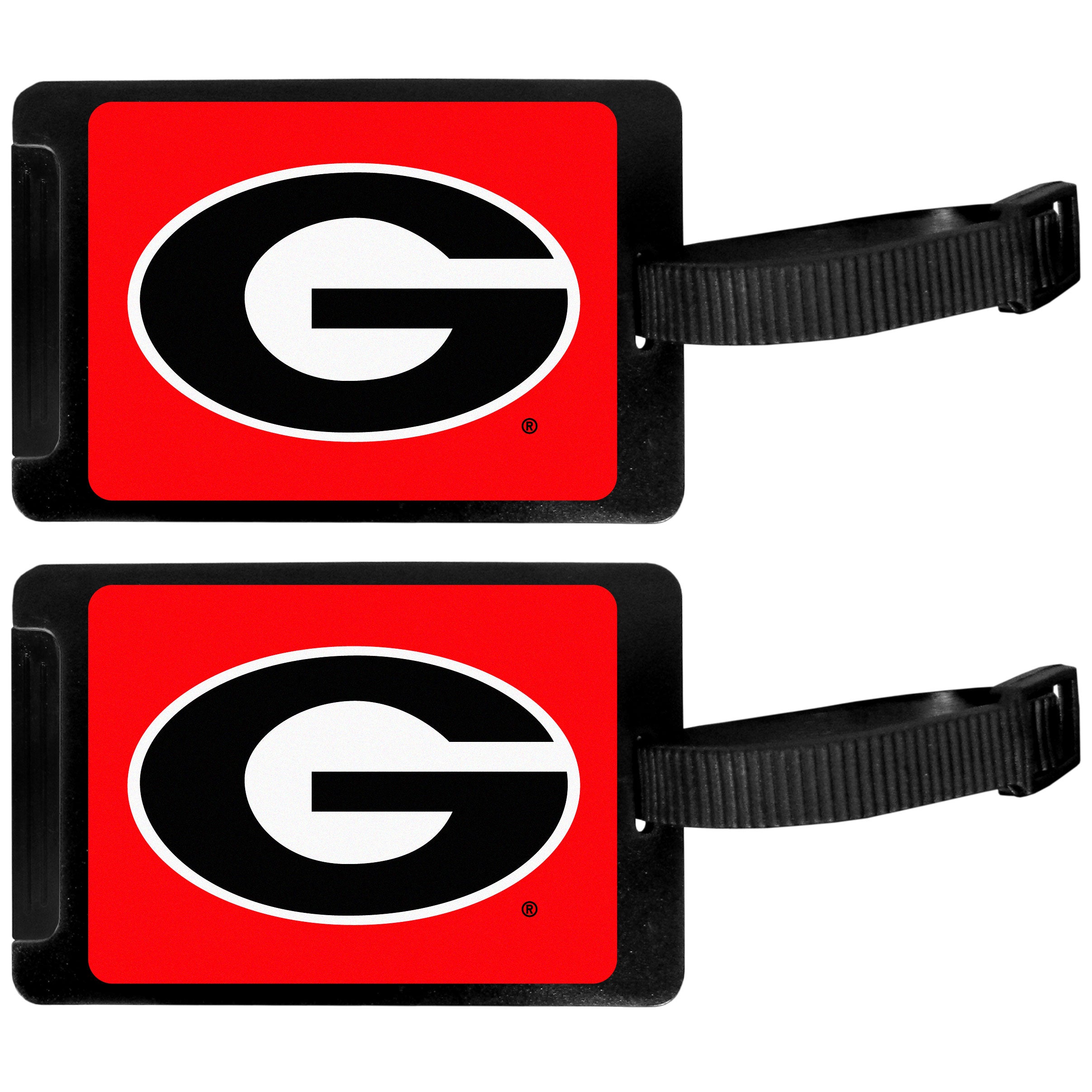 Georgia Bulldogs Luggage Tag, 2 pk