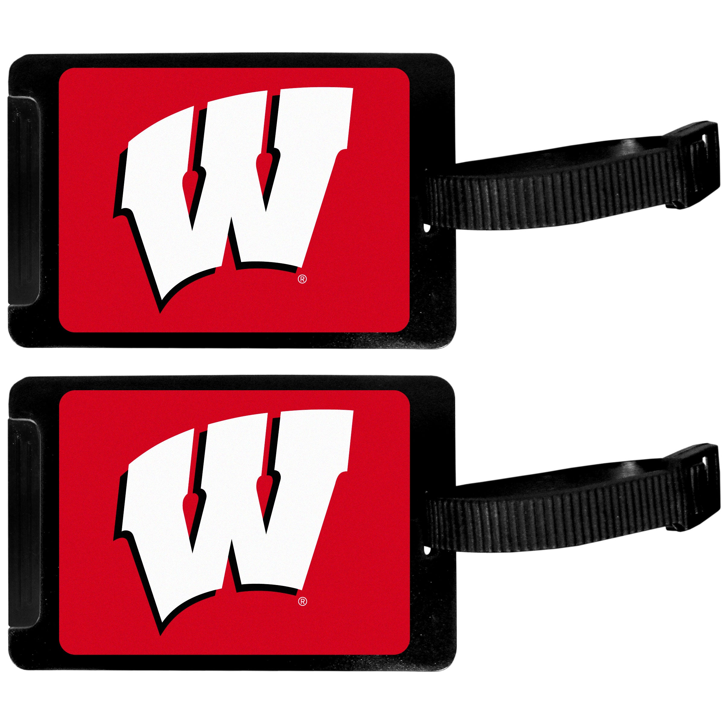 Wisconsin Badgers Luggage Tag, 2 pk