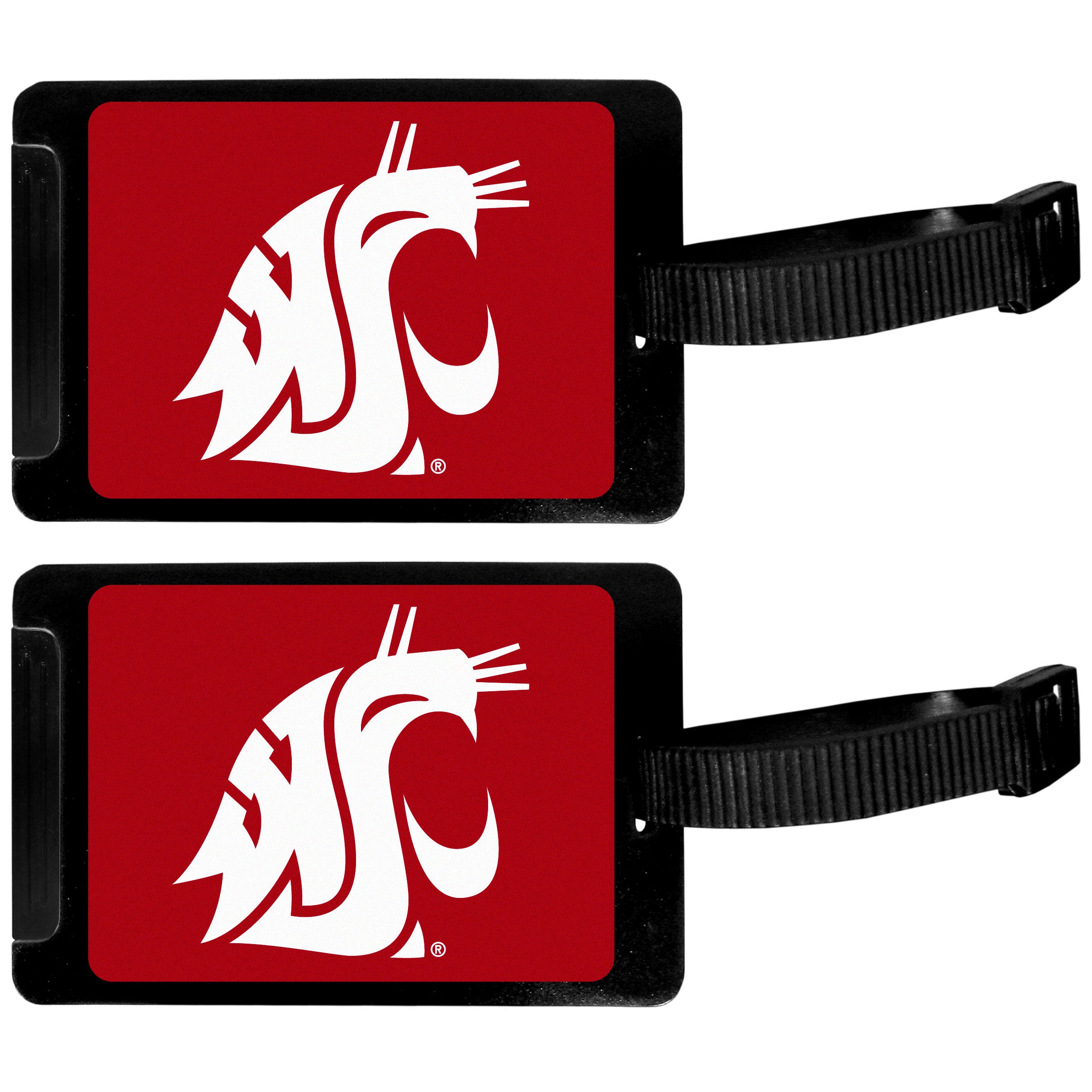 Washington St. Cougars Luggage Tag, 2 pk