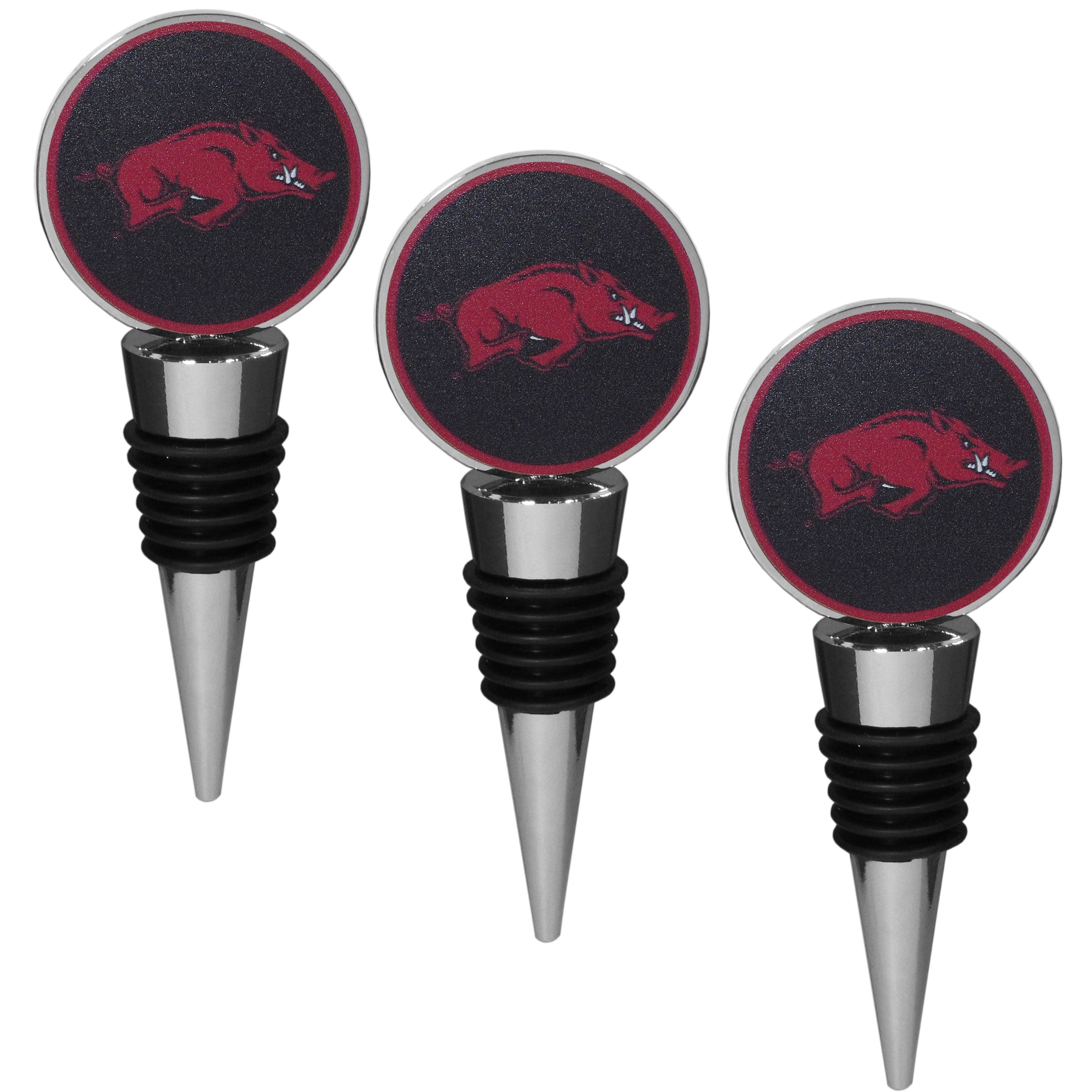 Arkansas Razorbacks Logo Wine Stopper