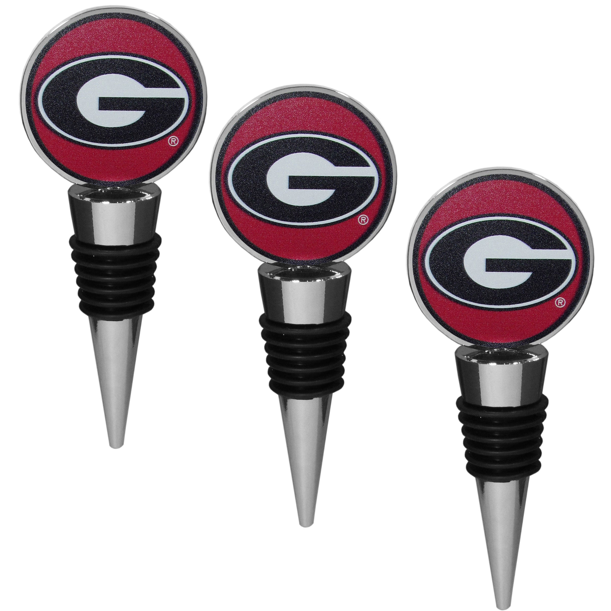 Georgia Bulldogs Logo Wine Stopper