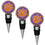 Clemson Tigers Logo Wine Stopper