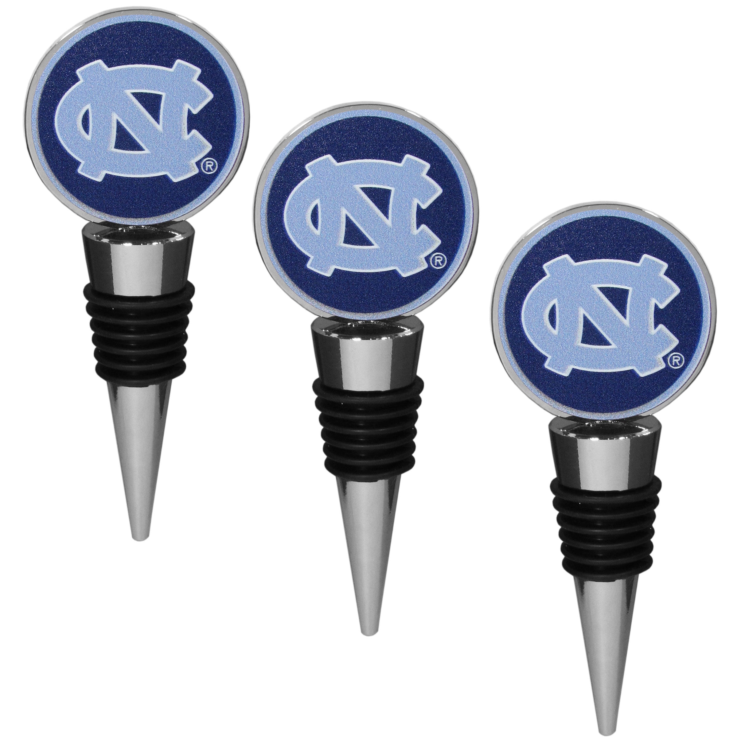 N. Carolina Tar Heels Logo Wine Stopper