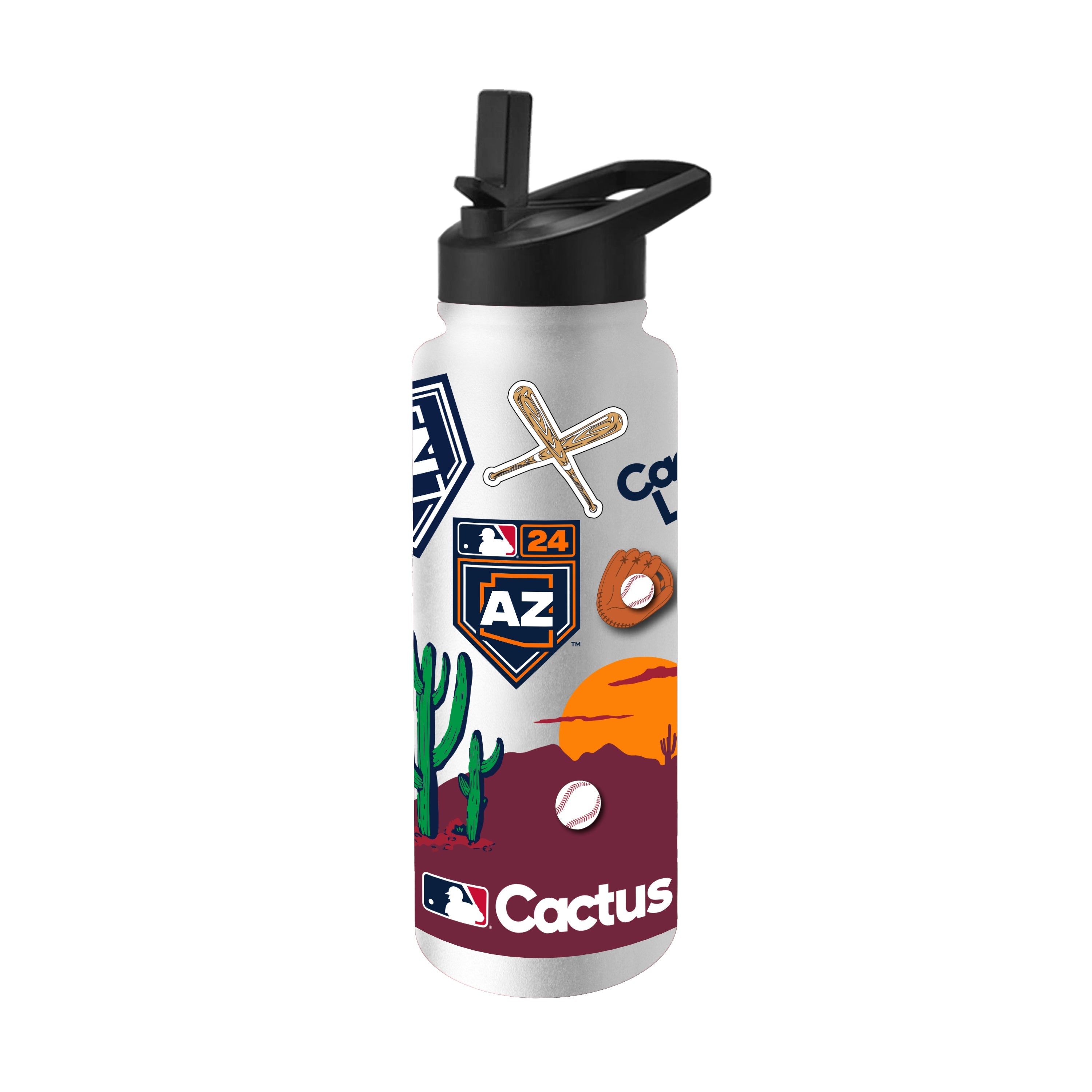 Cactus League 2024 34oz Native Quencher Bottle
