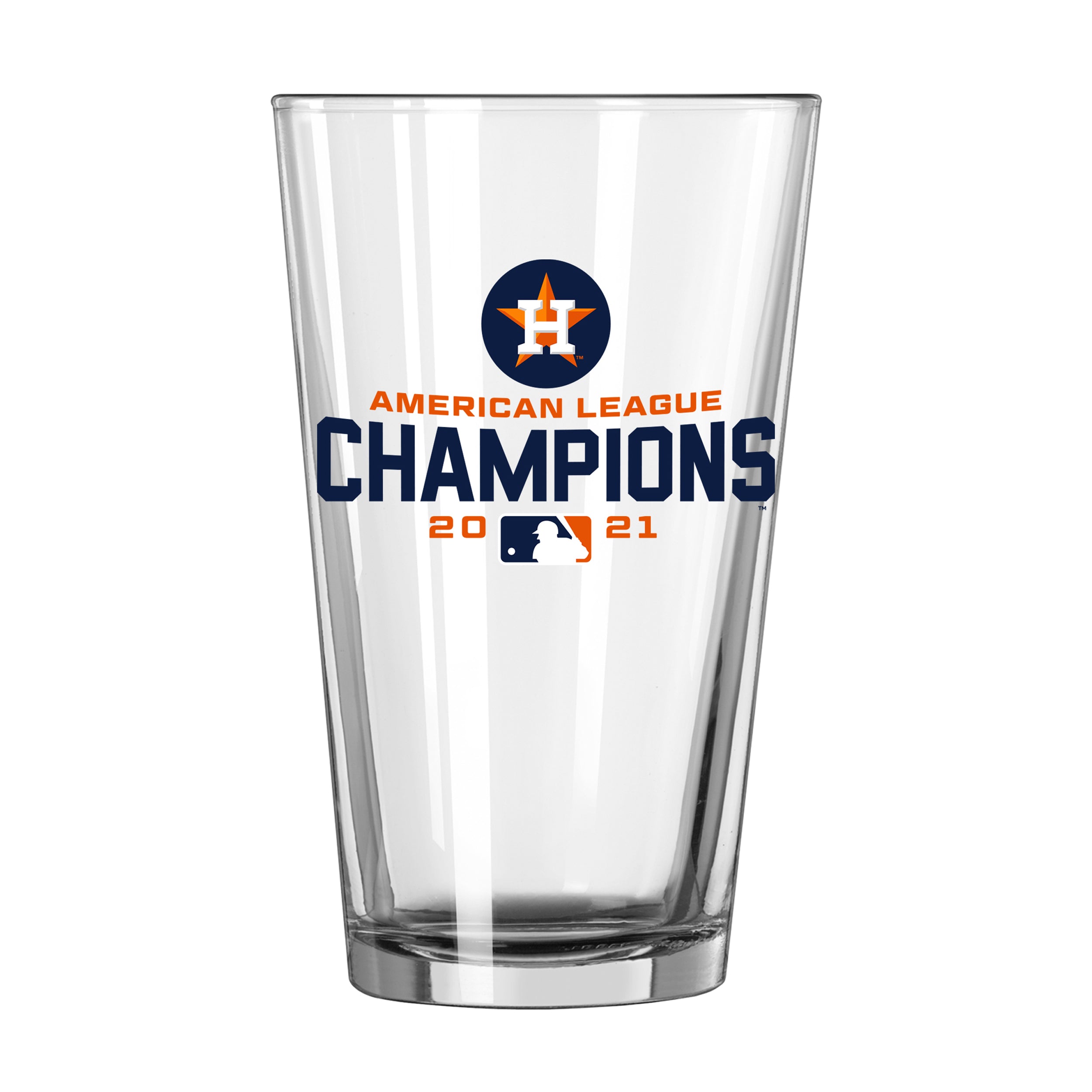 Houston Astros 16oz ‘21 League Champs Pint Glass