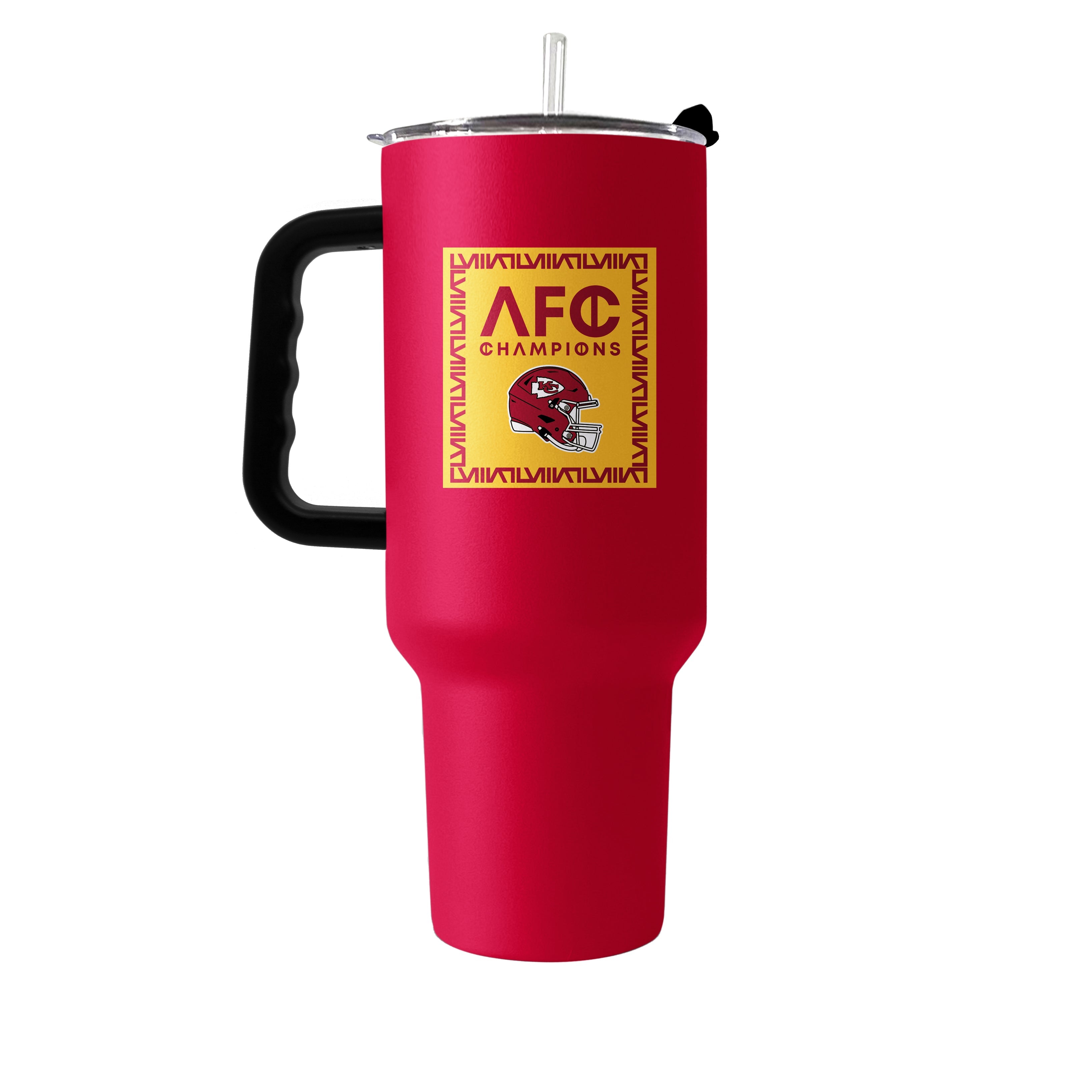 Kansas City Chiefs 40oz Conference Champs Powder Coat Tumbler