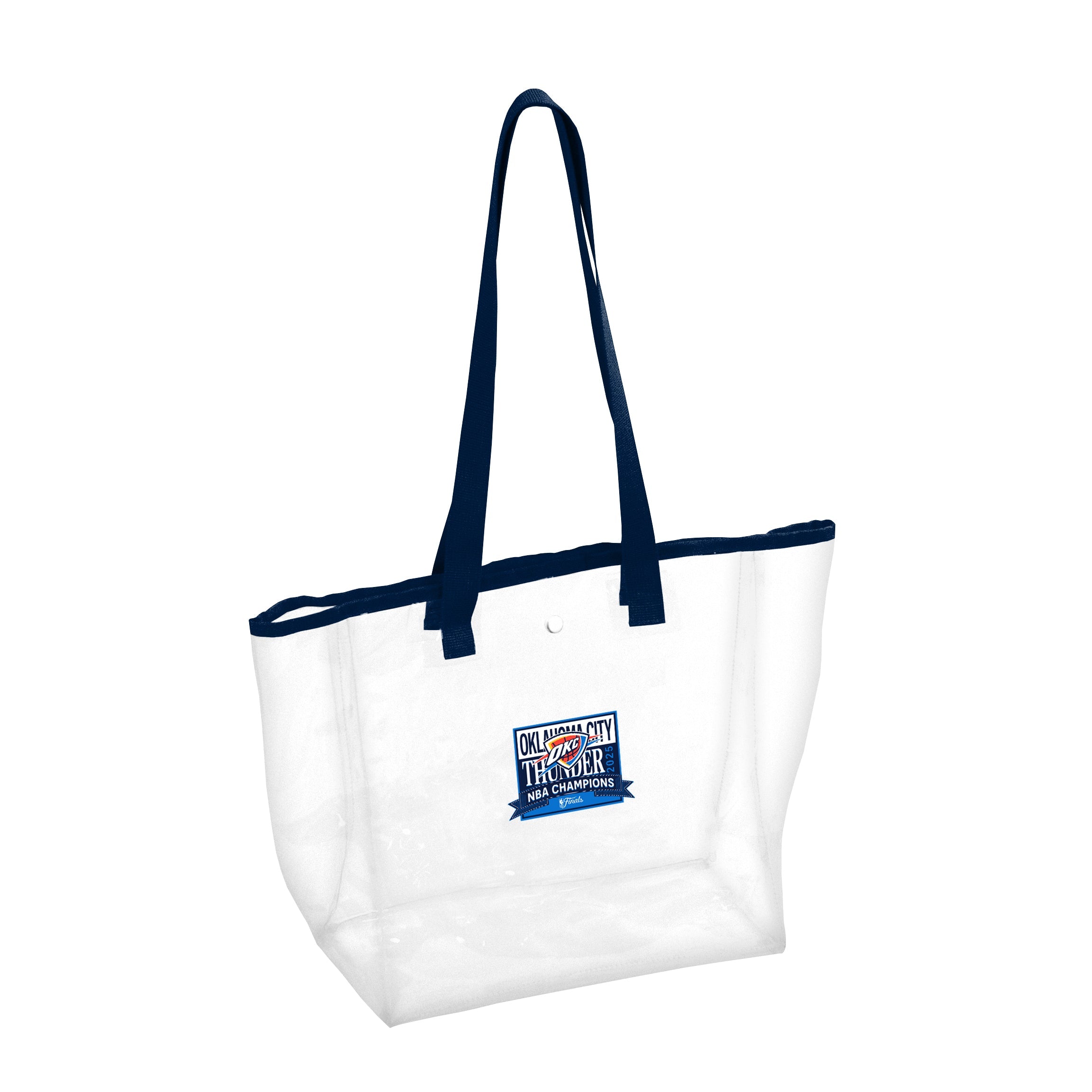 Oklahoma City Thunder 2025 NBA Champions Clear Tote