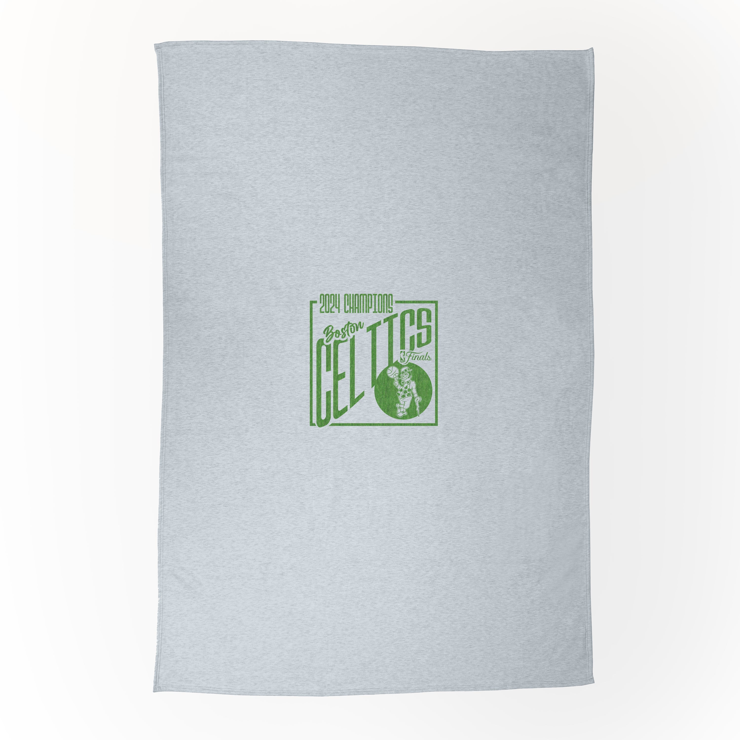 Boston Celtics 2024 NBA Champions Sublimated Sweatshirt Blanket