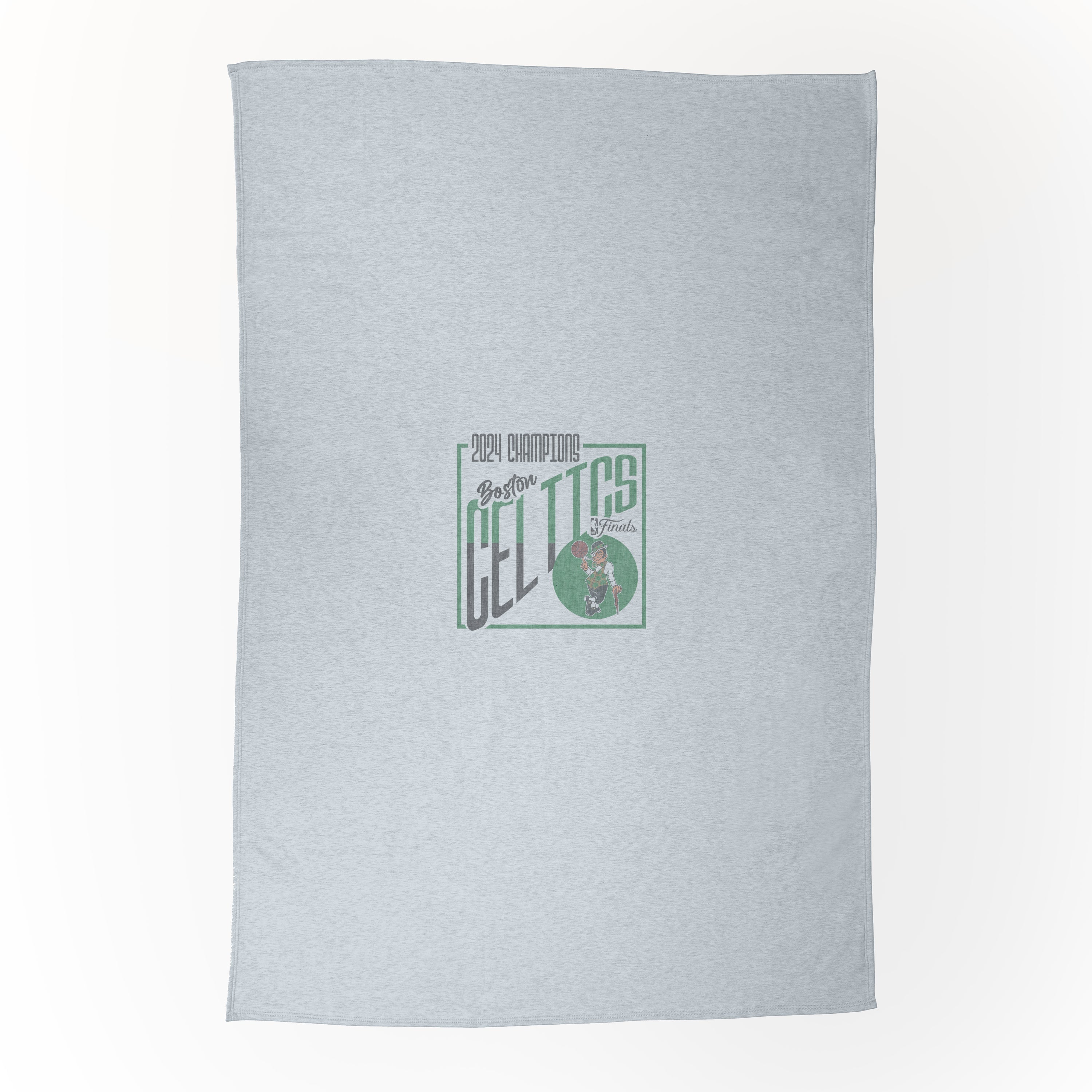 Boston Celtics  2024 NBA Champions Color Sublimated Sweatshirt Blanket