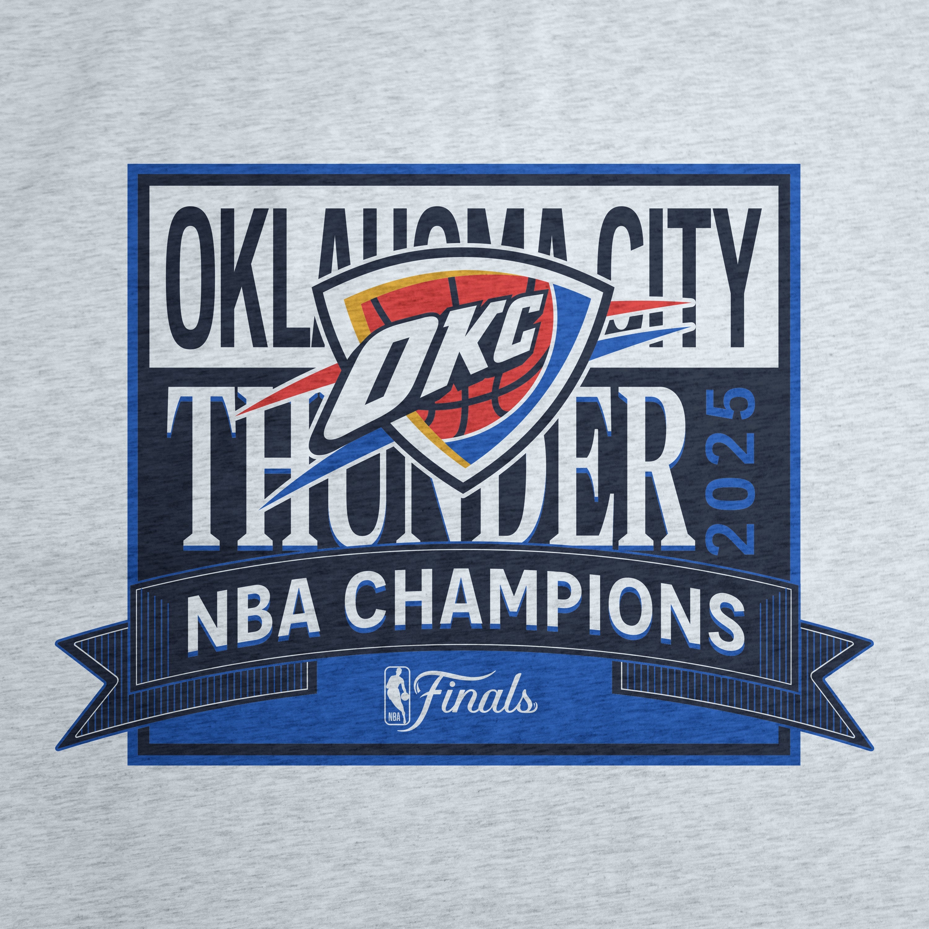 Oklahoma City Thunder 2025 NBA Champions Sublimated Sweatshirt Blanket - Sports Gifts, Sports Memorabilia, Sports Collectibles, Fan Shop