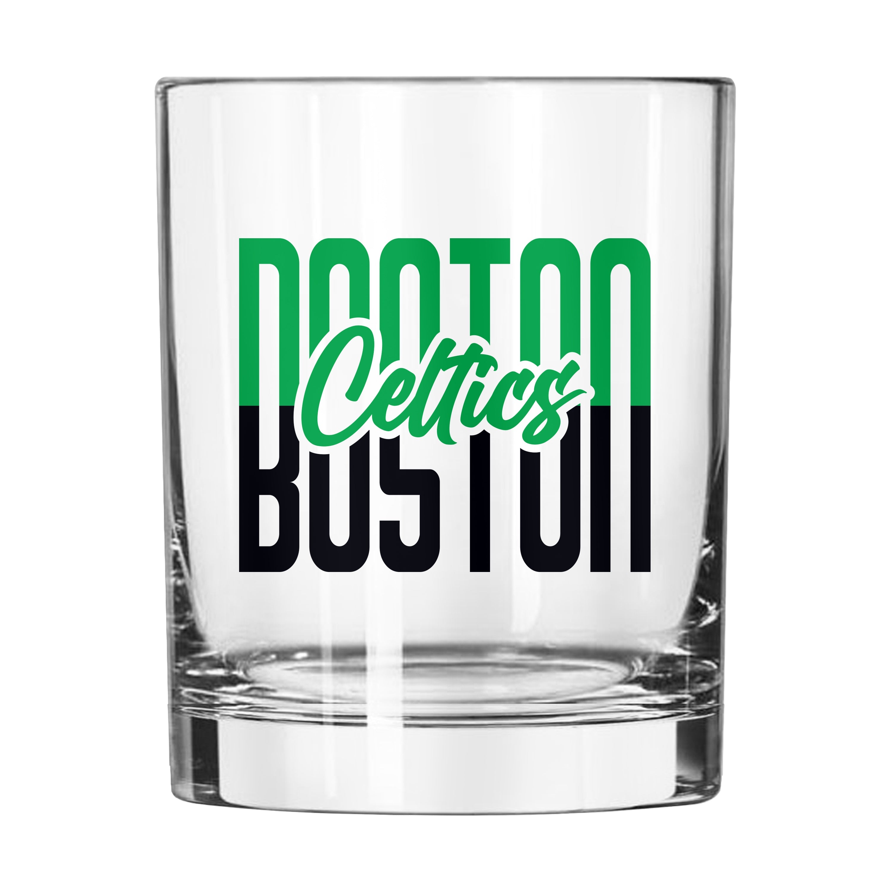 Boston Celtics 14oz 2024 NBA Champions Rocks Glass - Sports Gifts, Sports Memorabilia, Sports Collectibles, Fan Shop