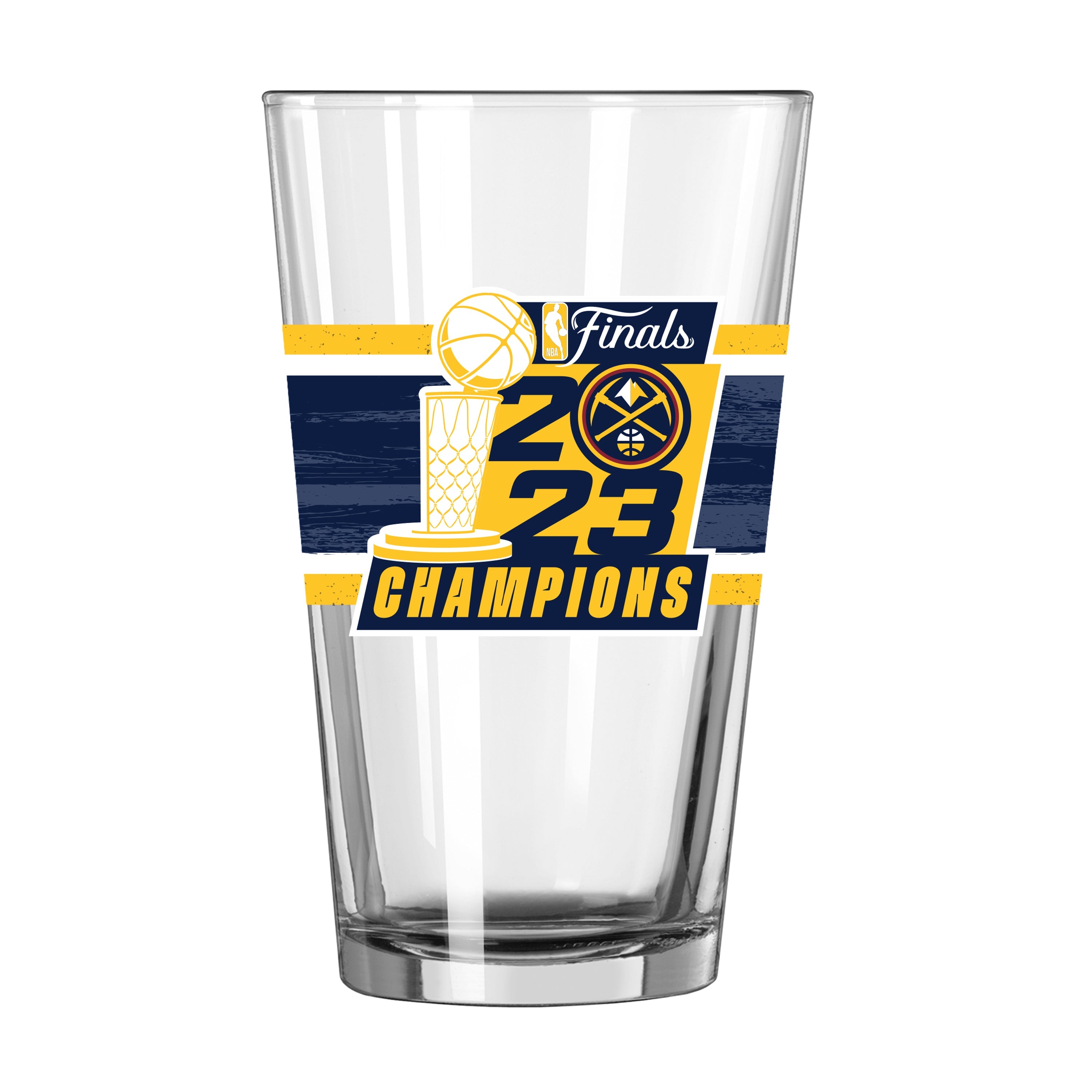 Denver Nuggets 16oz 2023 NBA Finals Champions Pint Glass
