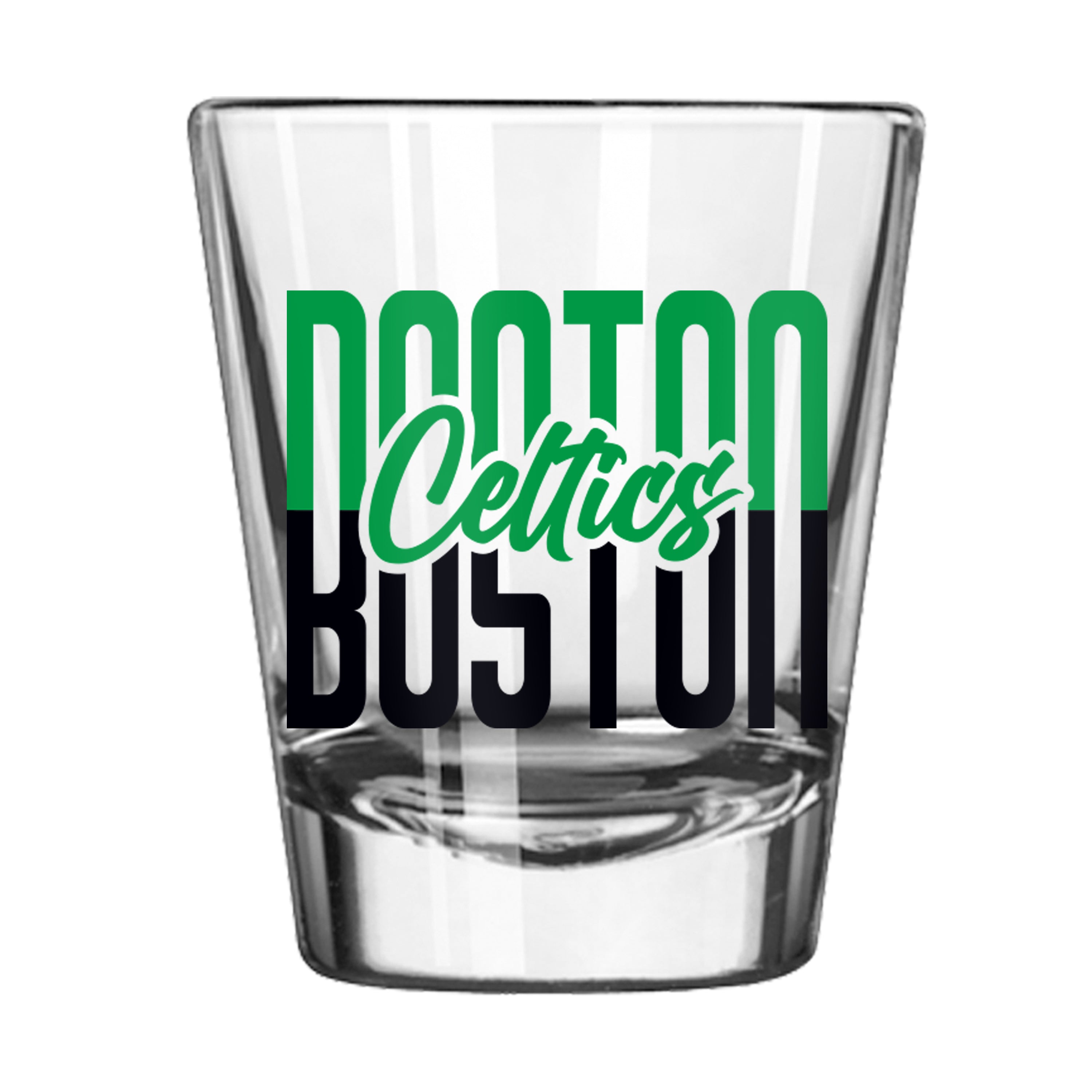 Boston Celtics 2oz 2024 NBA Champions Flipside Shot Glass - Sports Gifts, Sports Memorabilia, Sports Collectibles, Fan Shop