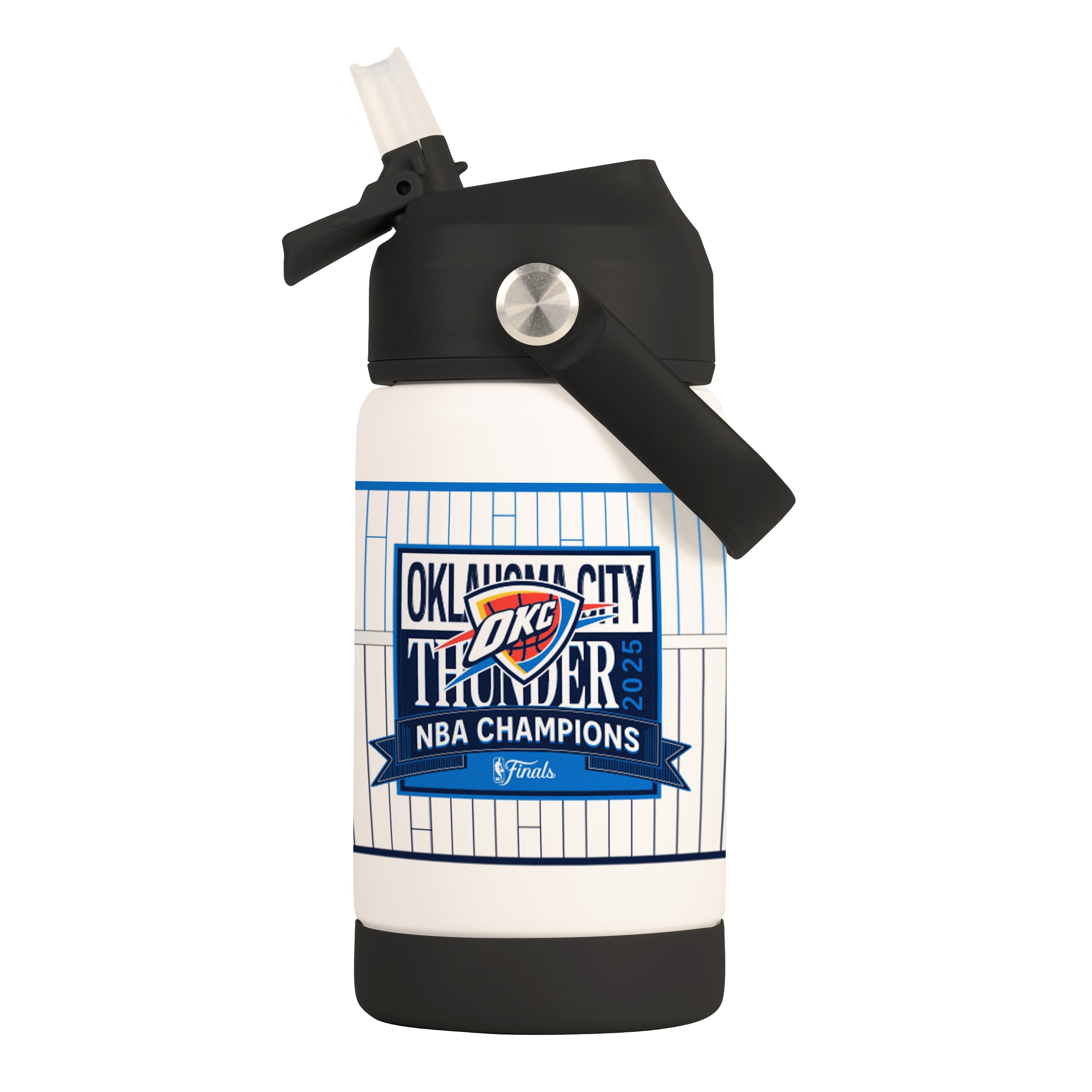 Oklahoma City Thunder 2025 NBA Champions 12oz Kids Bottle - Sports Gifts, Sports Memorabilia, Sports Collectibles, Fan Shop