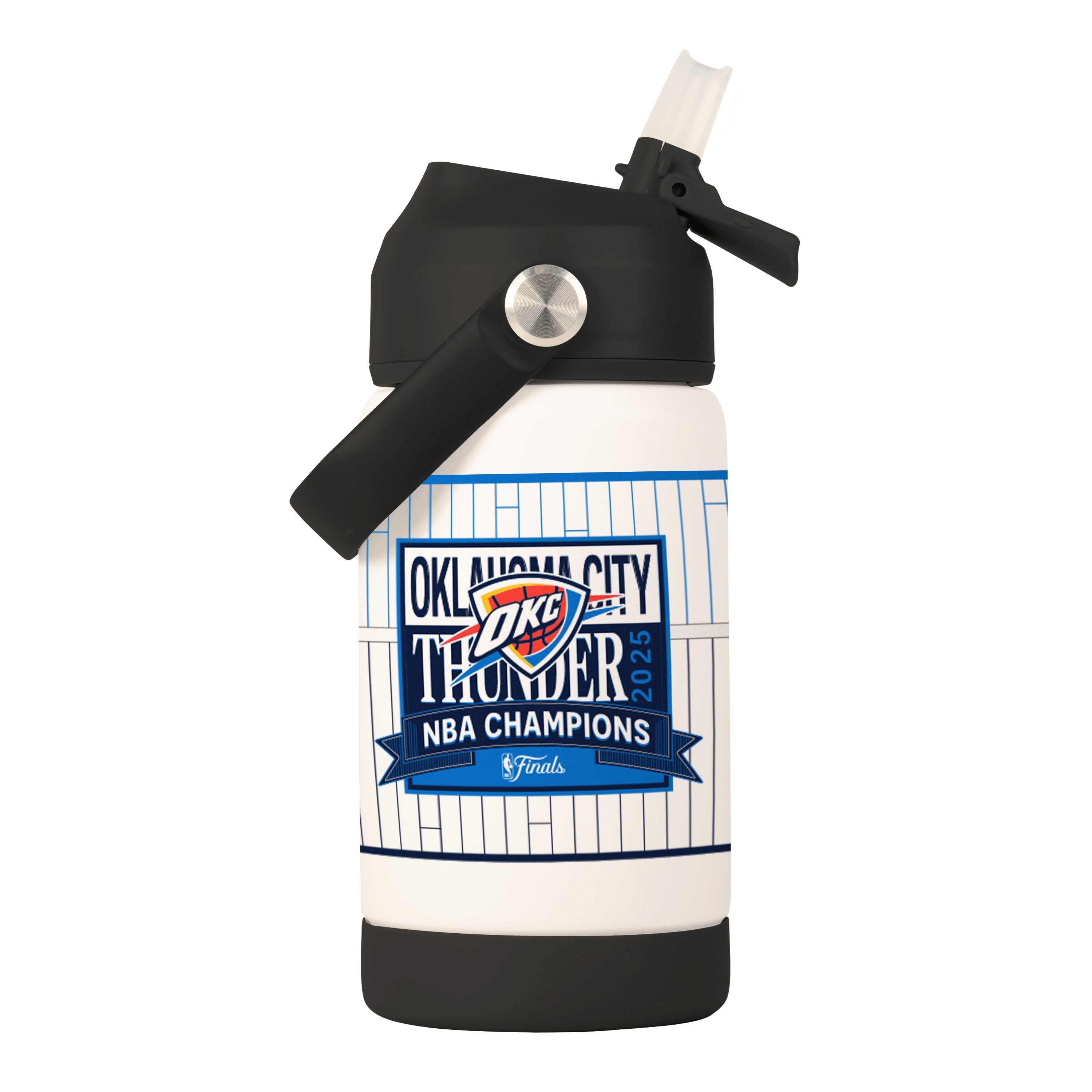 Oklahoma City Thunder 2025 NBA Champions 12oz Kids Bottle
