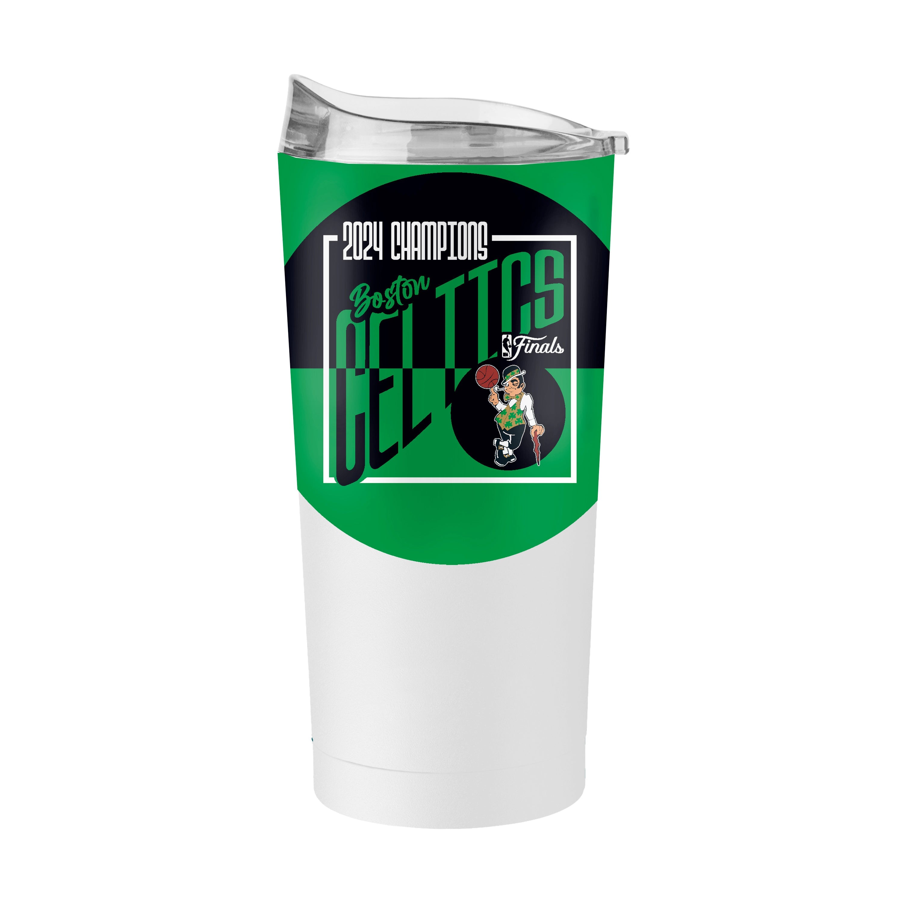 Boston Celtics 20oz 2024 NBA Champions Colorblock PC Tumbler