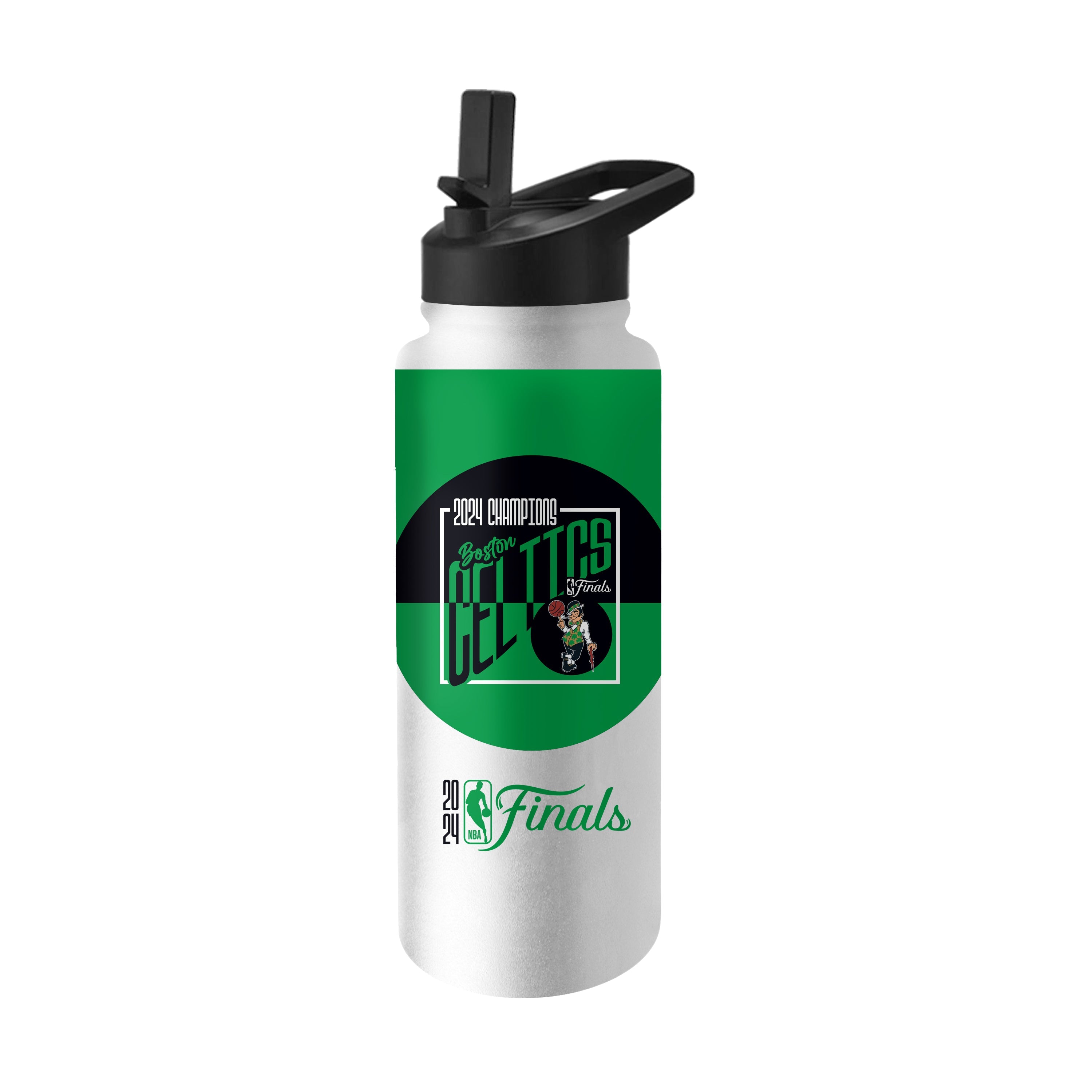 Boston Celtics 34oz 2024 NBA Champions Quencher Bottle