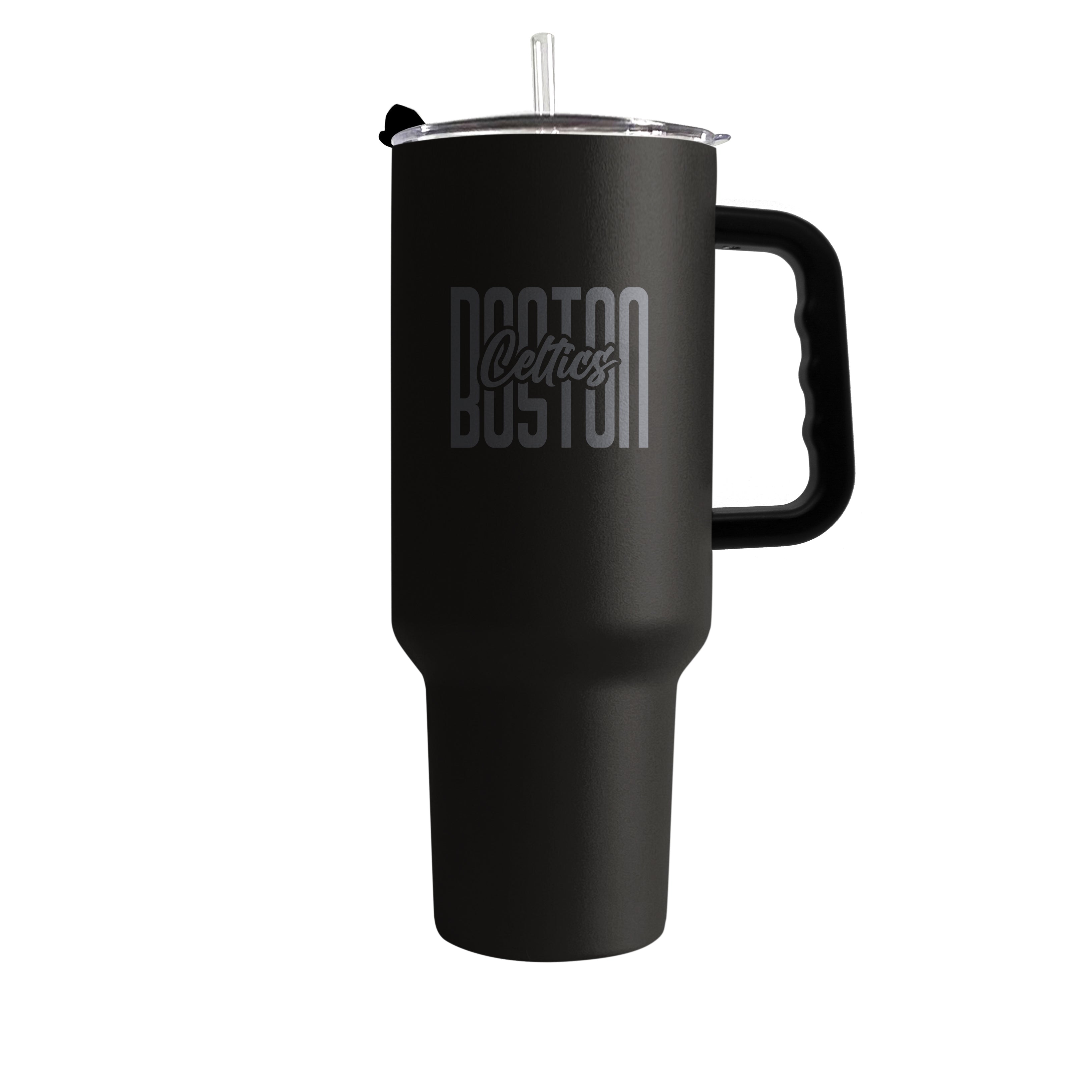 Boston Celtics 40oz 2024 NBA Champions Black PC Tumbler - Sports Gifts, Sports Memorabilia, Sports Collectibles, Fan Shop