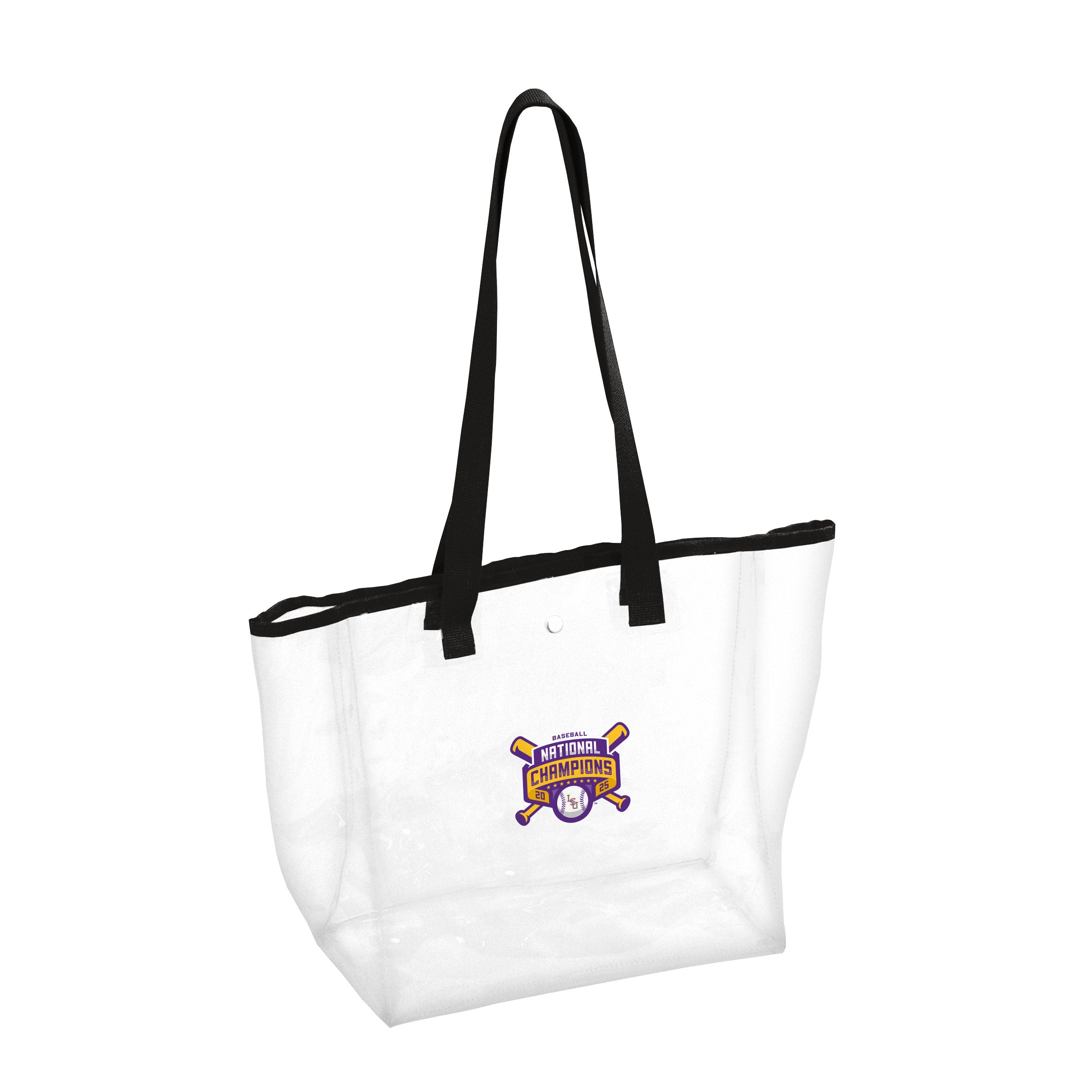 LSU 2025 Baseball Champions Clear Tote