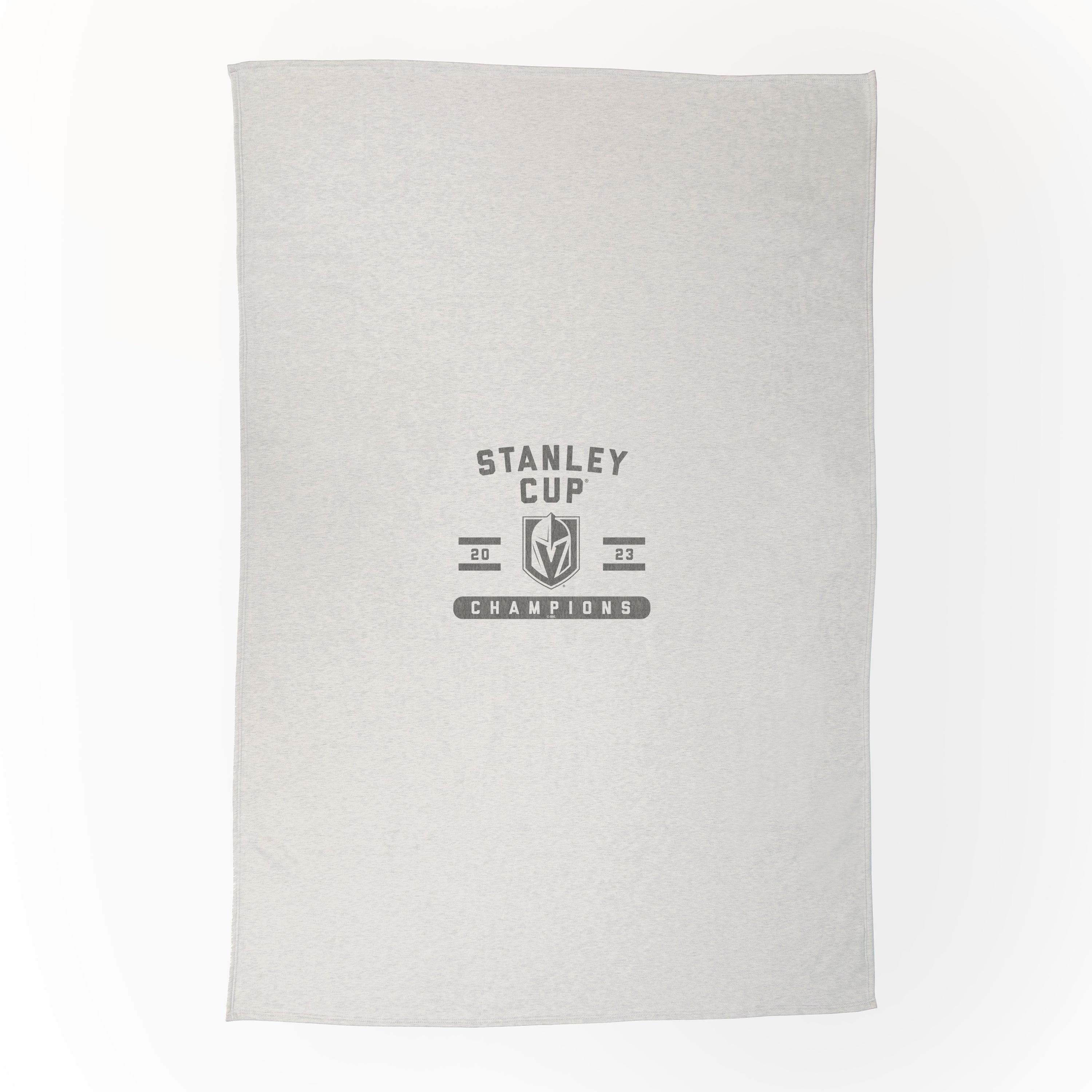 Vegas Golden Knights 2023 Stanley Cup Champions Sublimated Sweatshirt Blanket