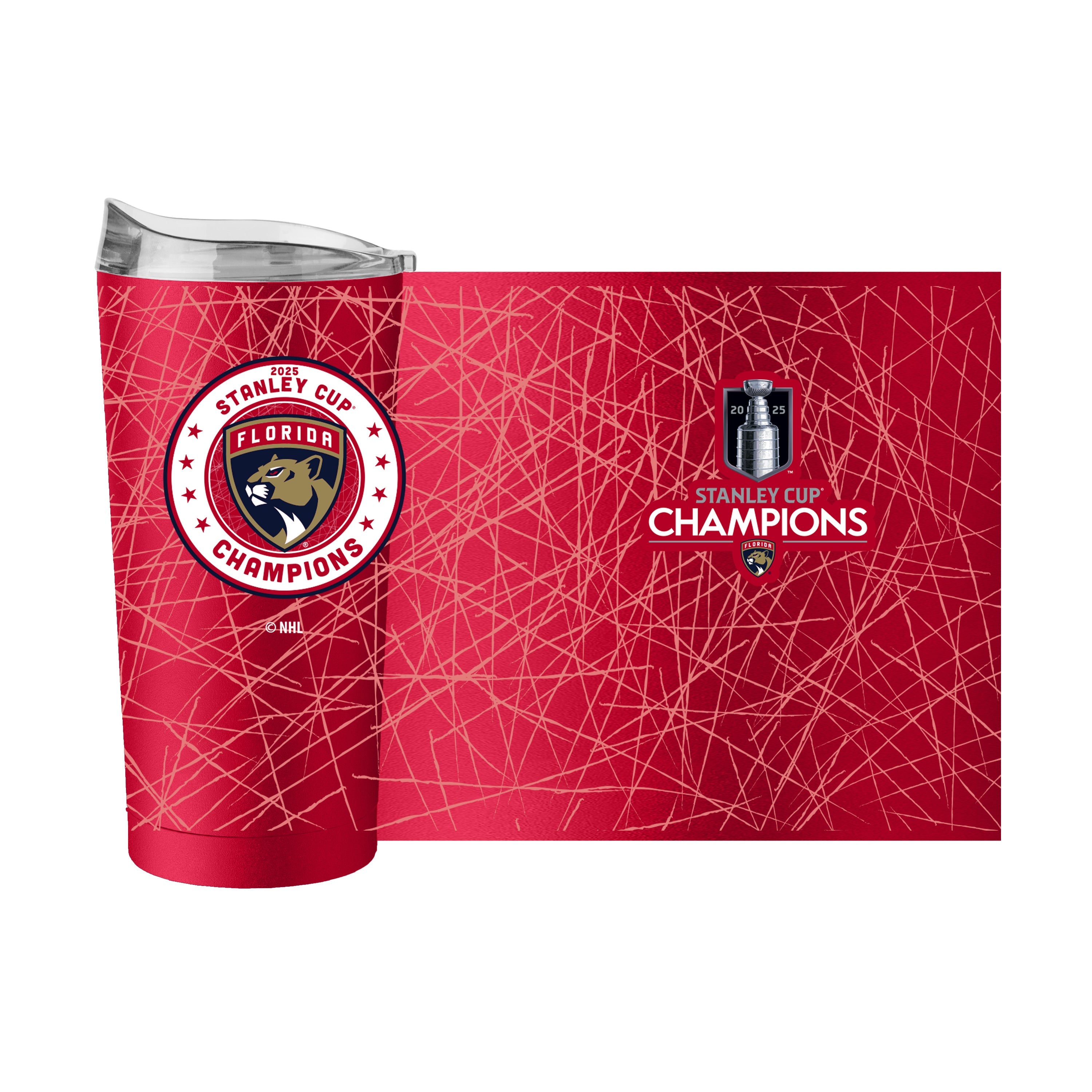 Florida Panthers 2025 Stanley Cup Champions 20oz PC Tumbler - Sports Gifts, Sports Memorabilia, Sports Collectibles, Fan Shop