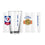 Mich Ultra/NBA Finals 16oz Pint Glass - Sports Gifts, Sports Memorabilia, Sports Collectibles, Fan Shop