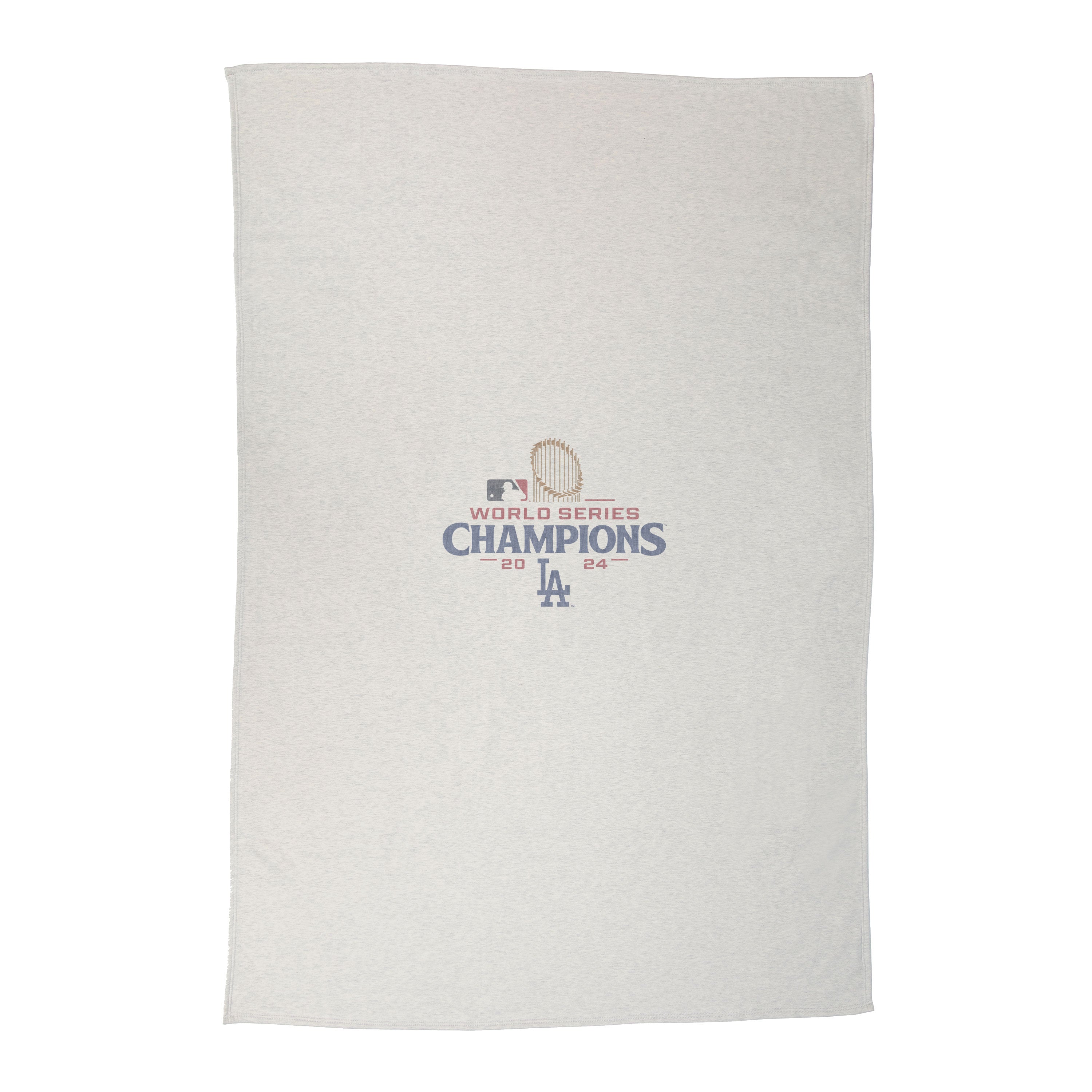 LA Dodgers 2024 World Series Champs Sublimated Sweatshirt Blanket