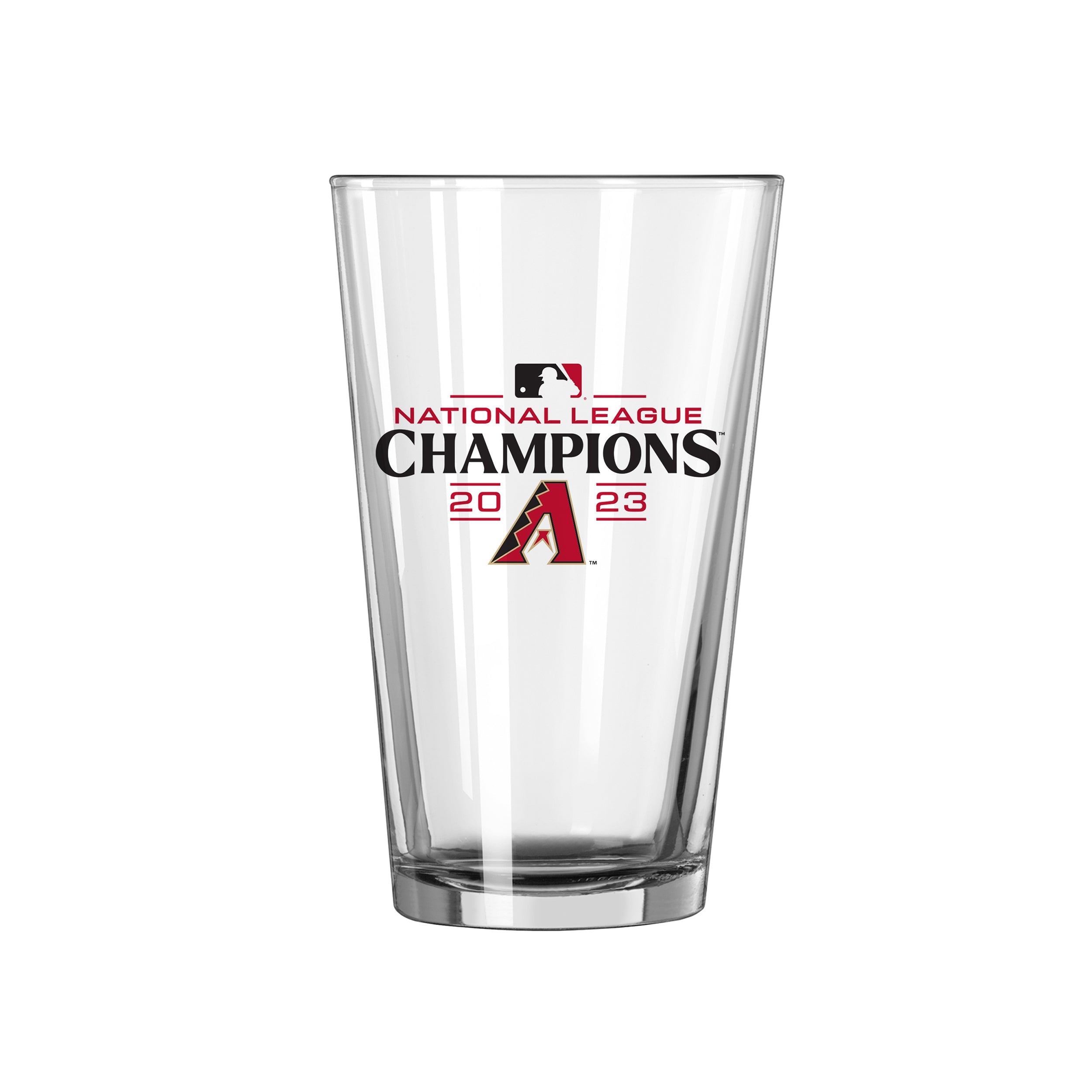 Arizona Diamondbacks 16oz 2023 NL Champions Pint Glass - Sports Gifts, Sports Memorabilia, Sports Collectibles, Fan Shop
