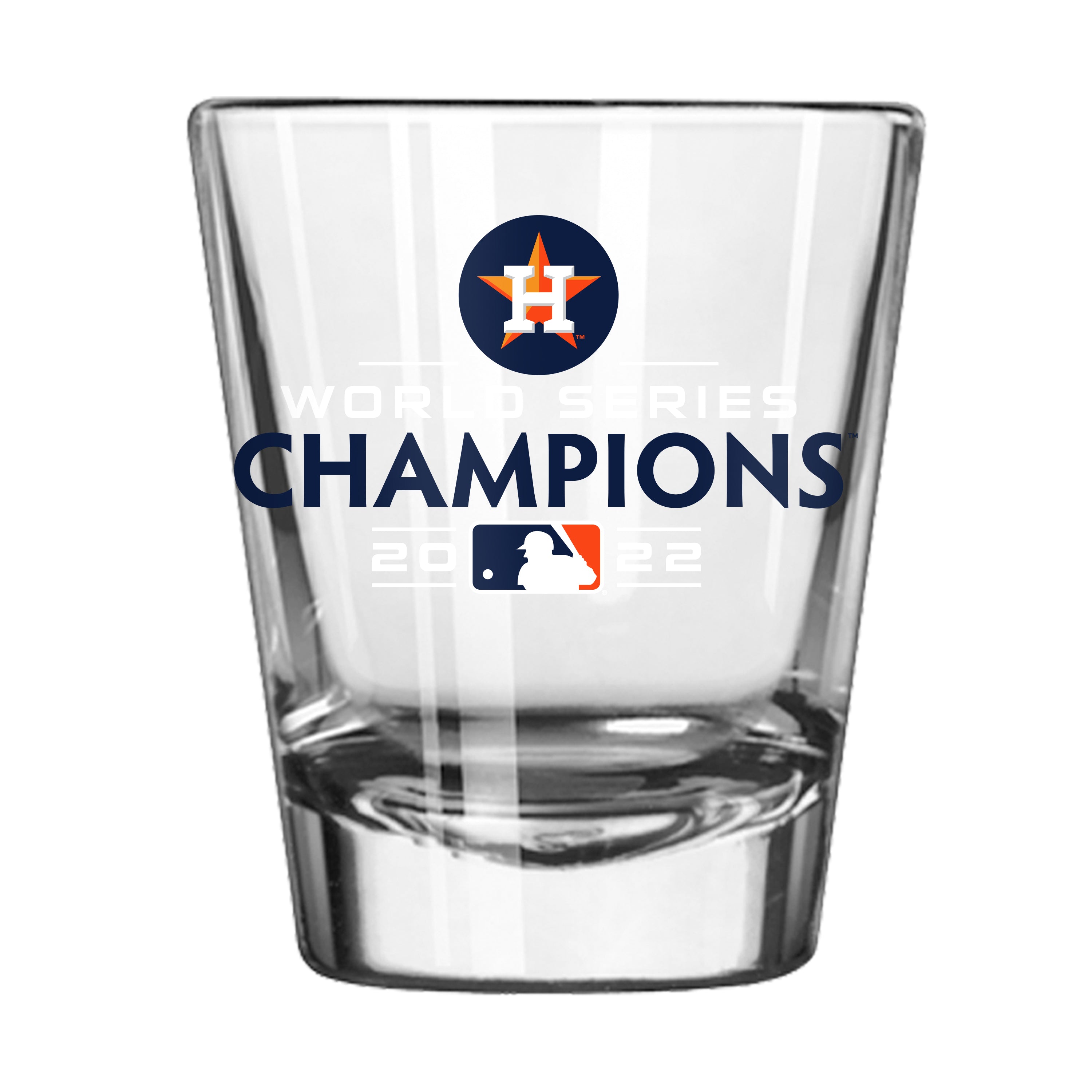 Houston Astros World Series Champs 2oz Shot Glass