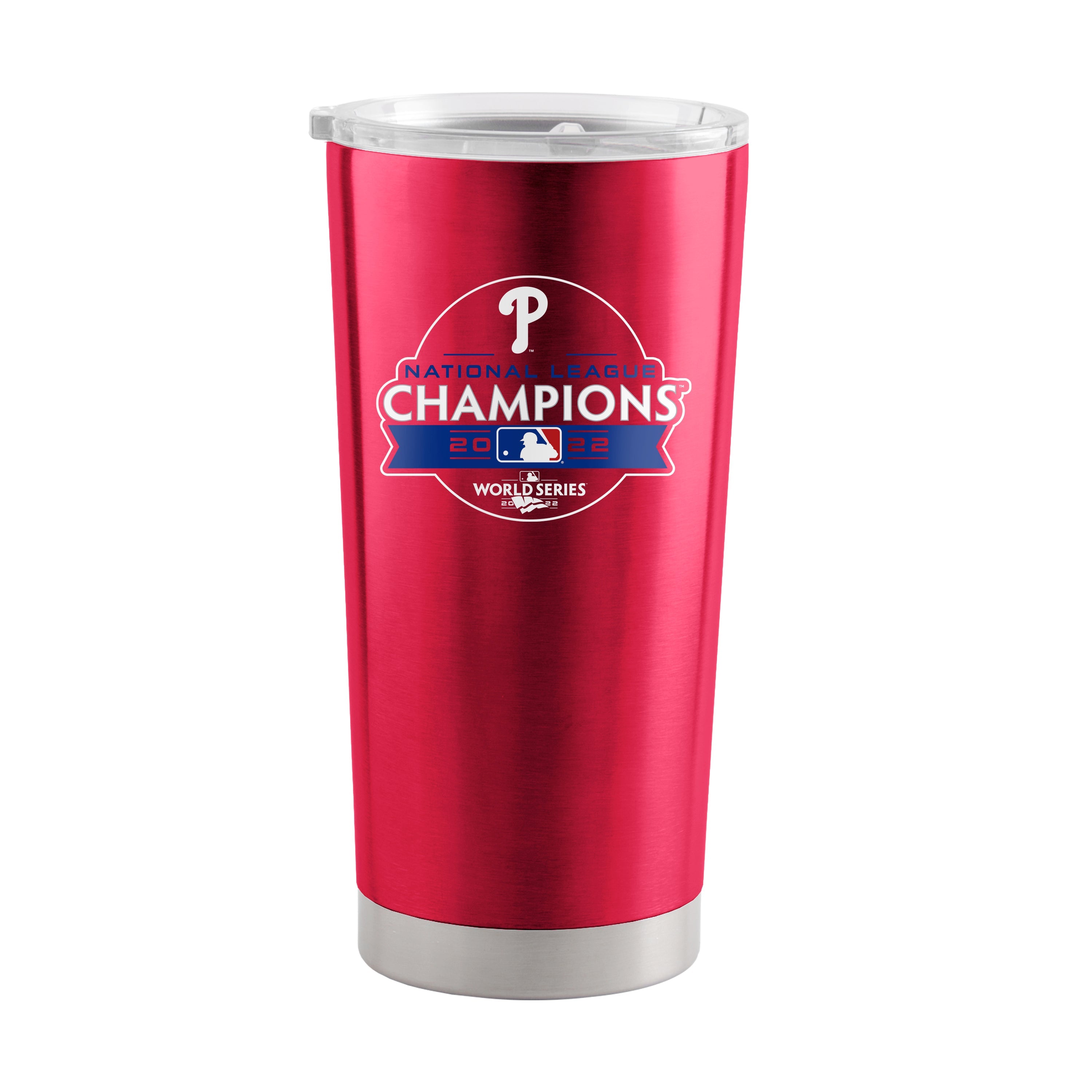 Philadelphia Phillies League Champs 20oz Stainless Tumbler - Sports Gifts, Sports Memorabilia, Sports Collectibles, Fan Shop
