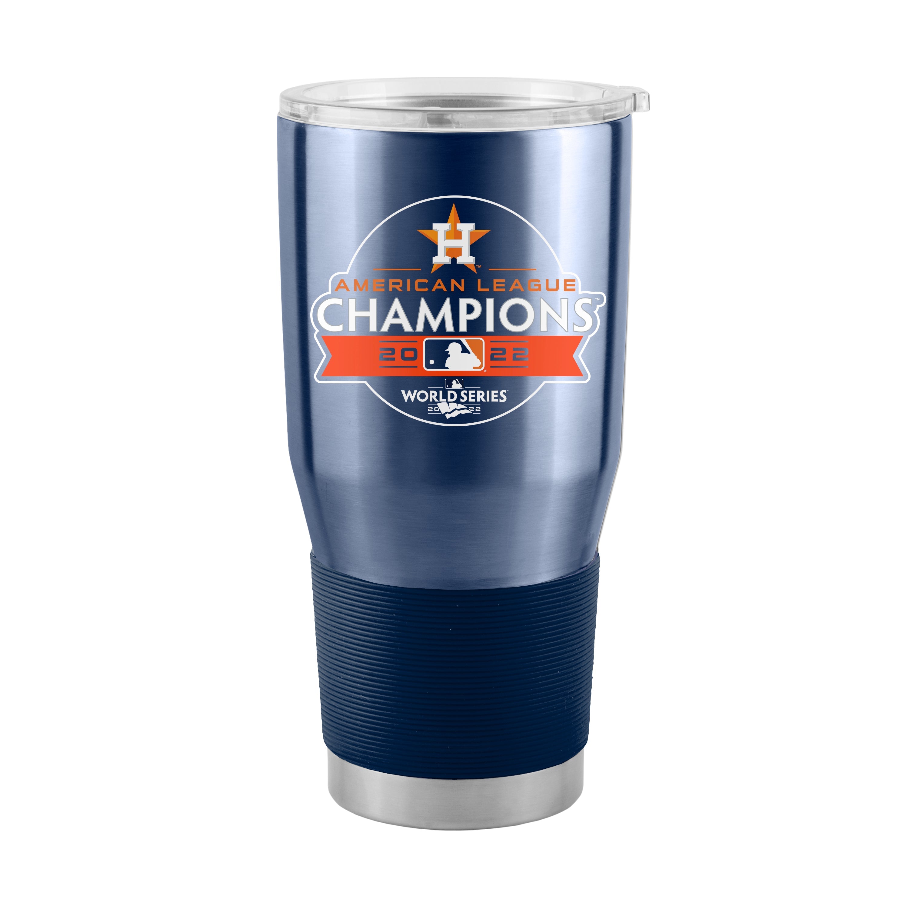 Houston Astros League Champs 30oz Stainless Tumbler - Sports Gifts, Sports Memorabilia, Sports Collectibles, Fan Shop