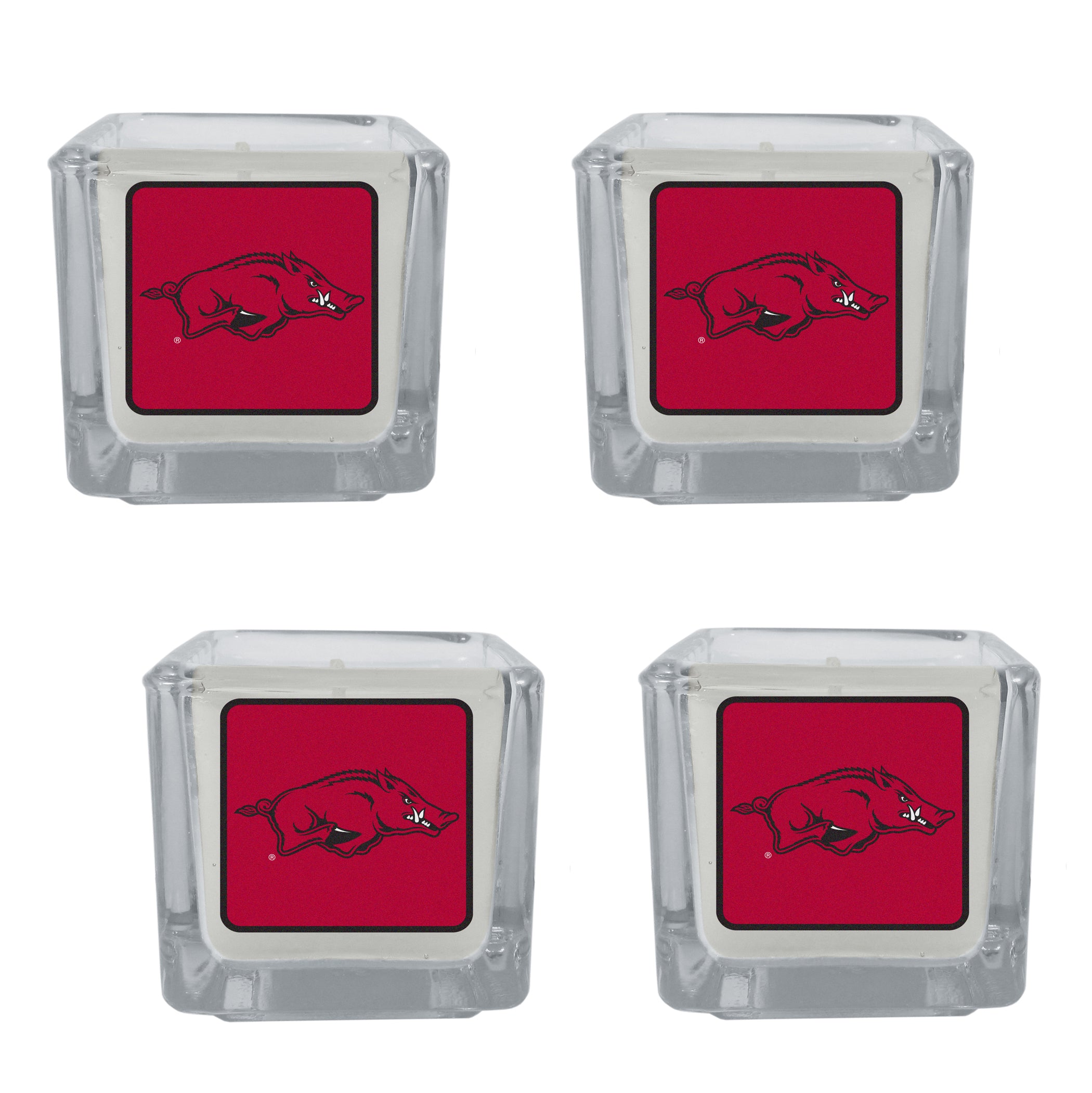 Arkansas Razorbacks Scented Candles, 4 pk