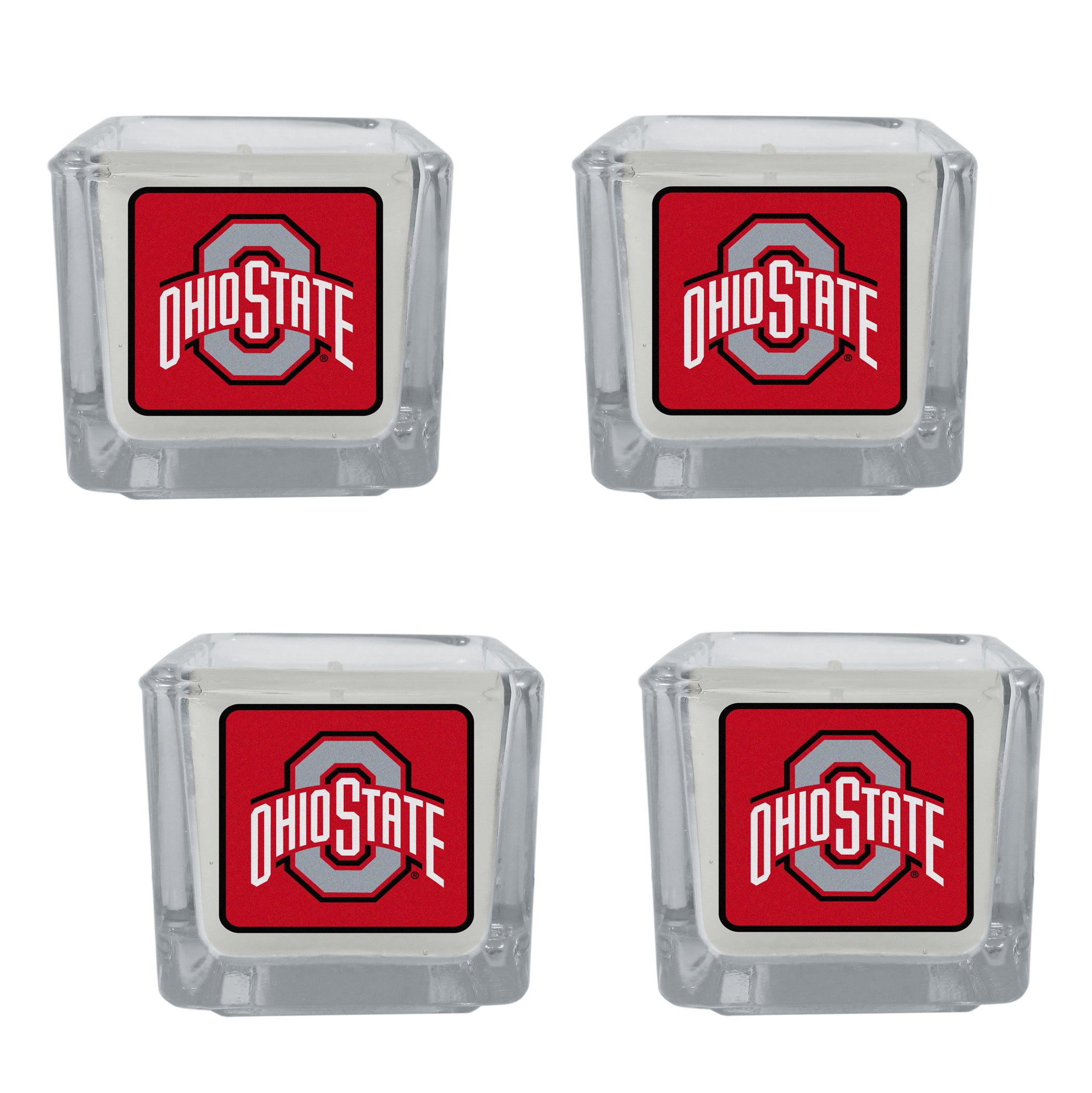 Ohio St. Buckeyes Scented Candles, 4 pk
