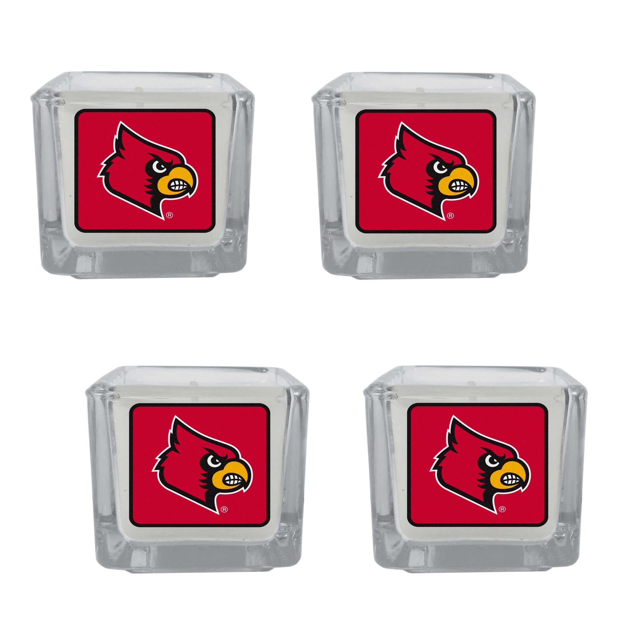 Louisville Cardinals Scented Candles, 4 pk