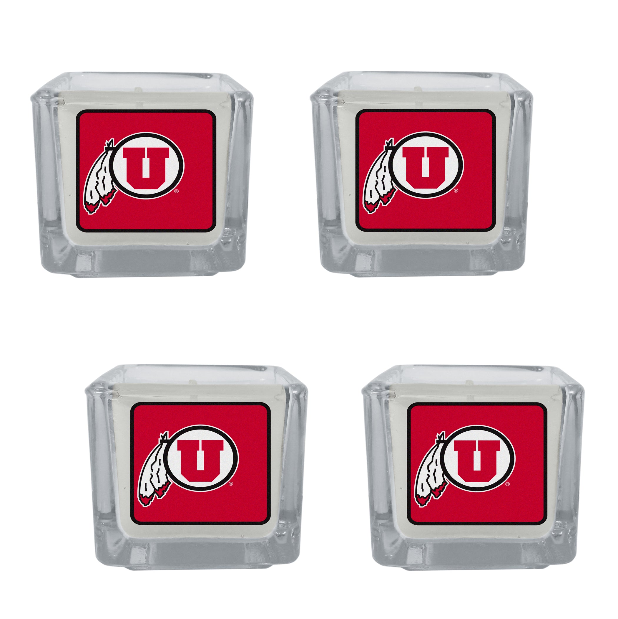 Utah Utes Scented Candles, 4 pk