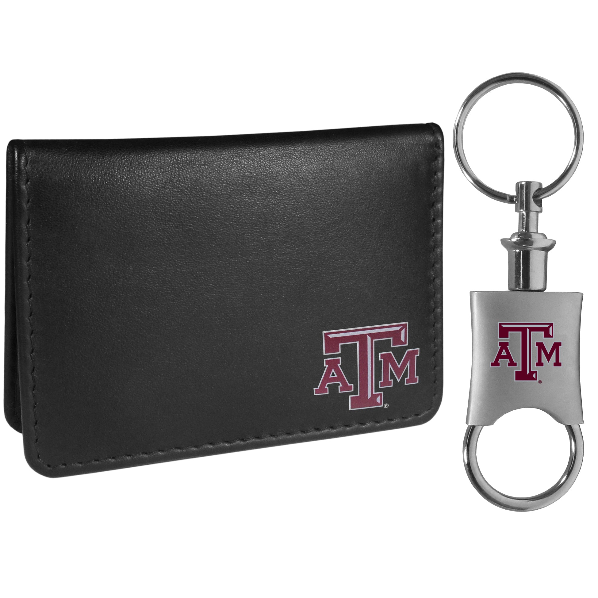 Texas A & M Aggies Weekend Bi-fold Wallet & Valet Key Chain
