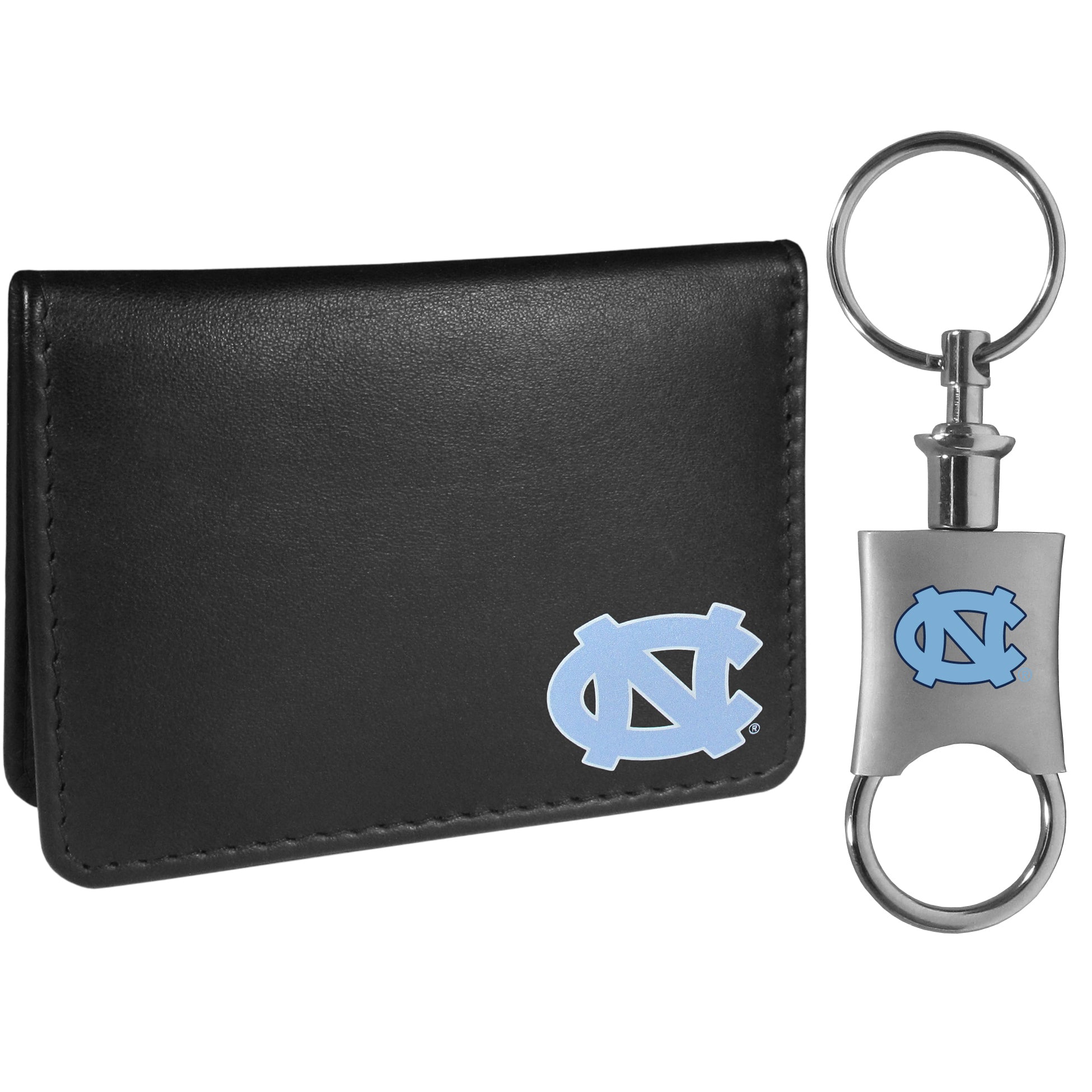 N. Carolina Tar Heels Weekend Bi-fold Wallet & Valet Key Chain