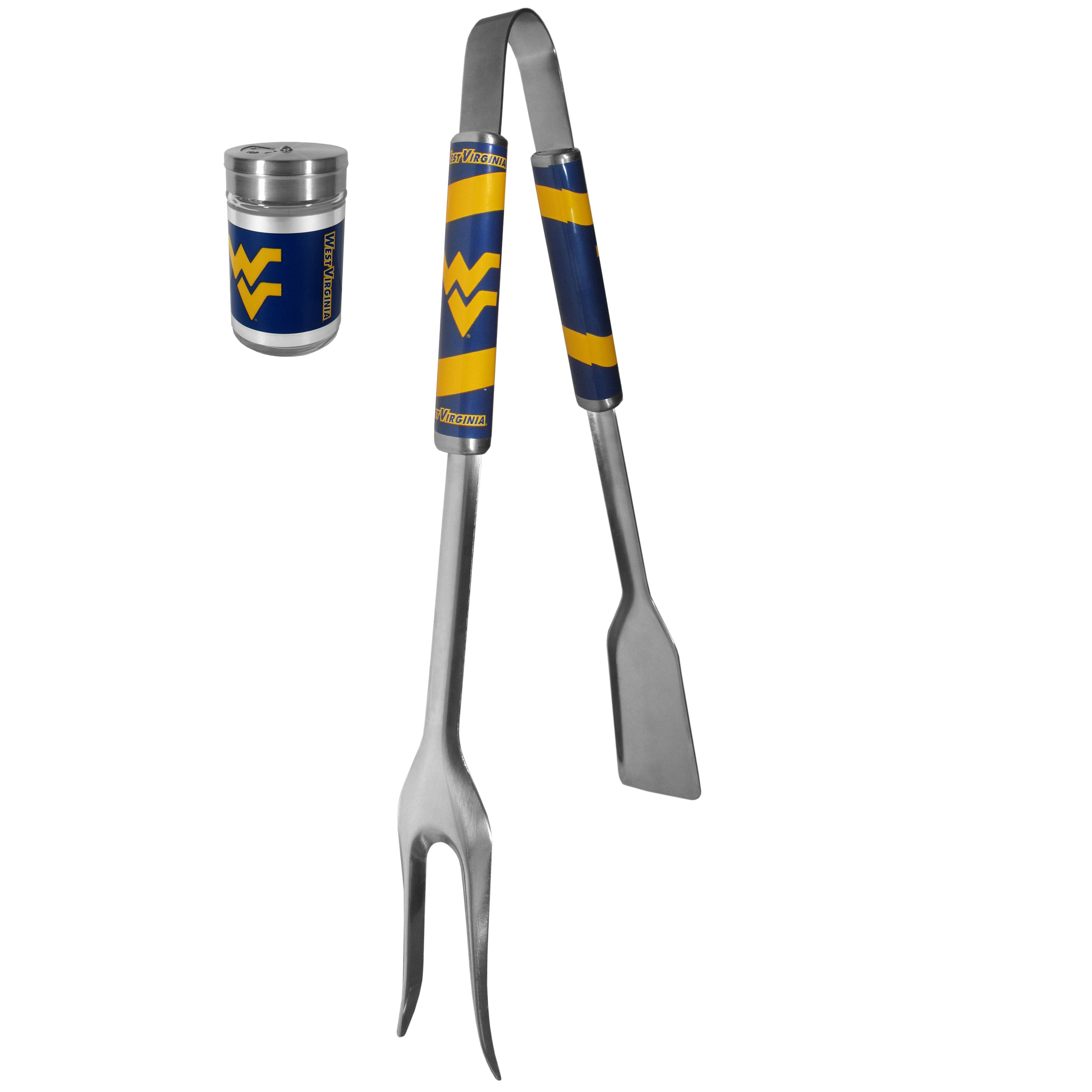 W. Virginia Mountaineers 3 in 1 BBQ Tool and Season Shaker