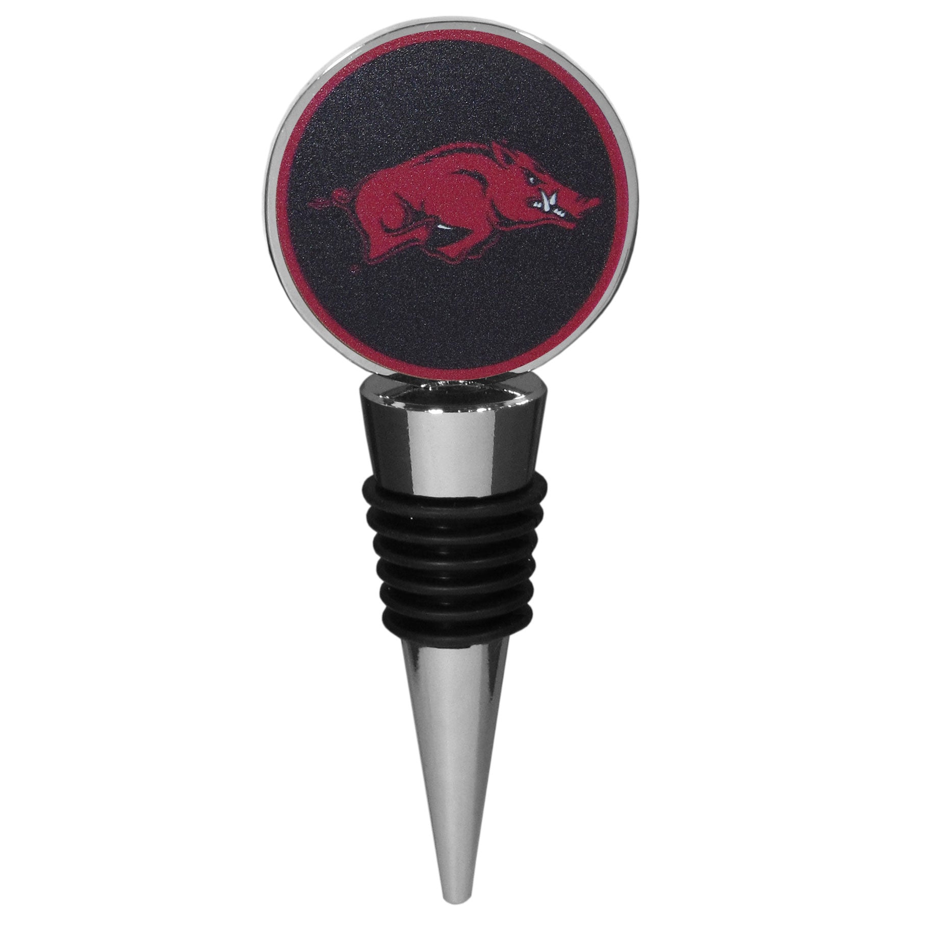 Arkansas Razorbacks Logo Wine Stopper