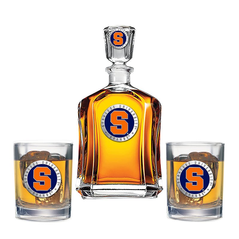 Syracuse University with 2 Glasses - Sports Gifts, Sports Memorabilia, Sports Collectibles, Fan Shop