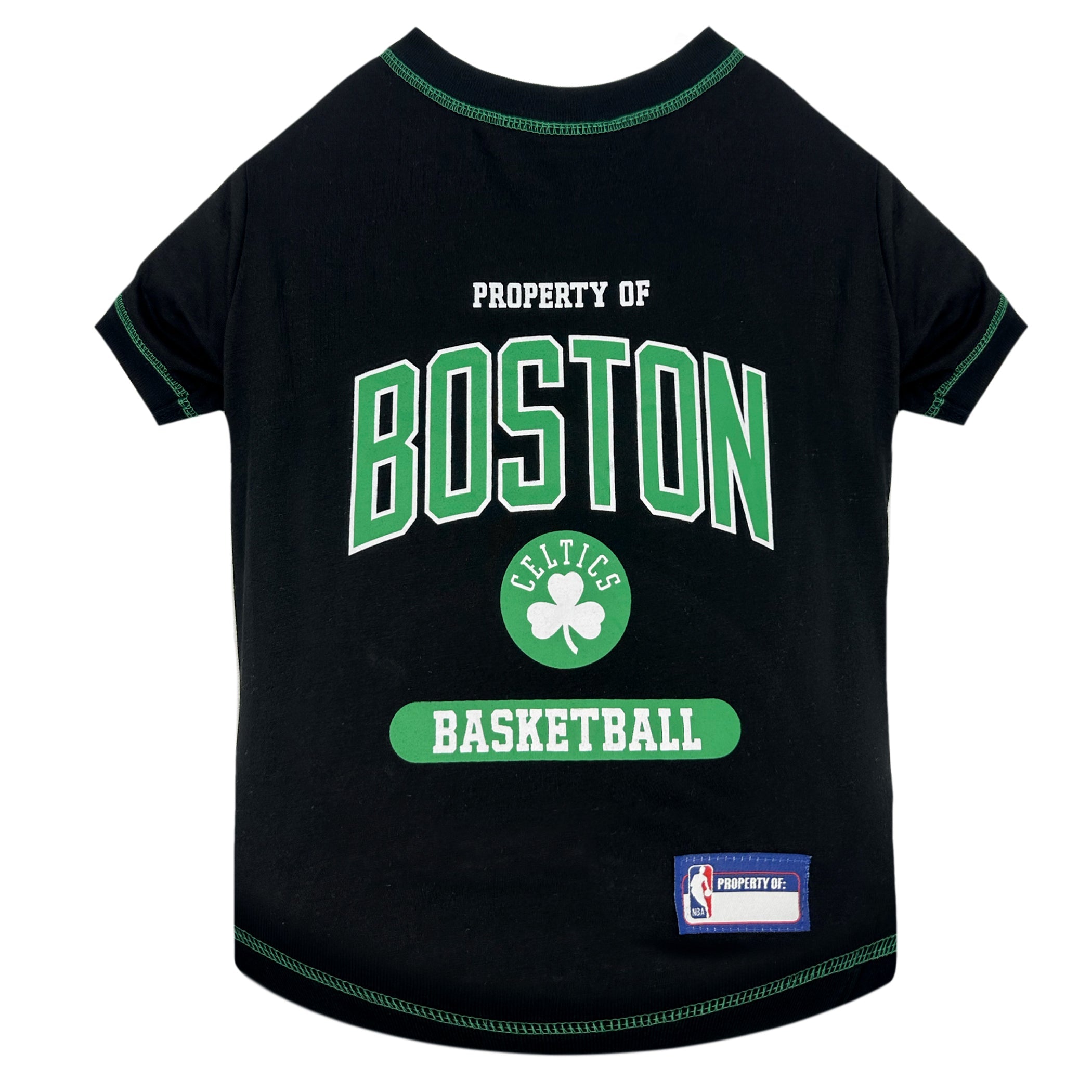 Boston Celtics Dog Tee Pets First - Sports Collectibles, Sports Memorabilia, Sports Fan Shop, Sports Gifts