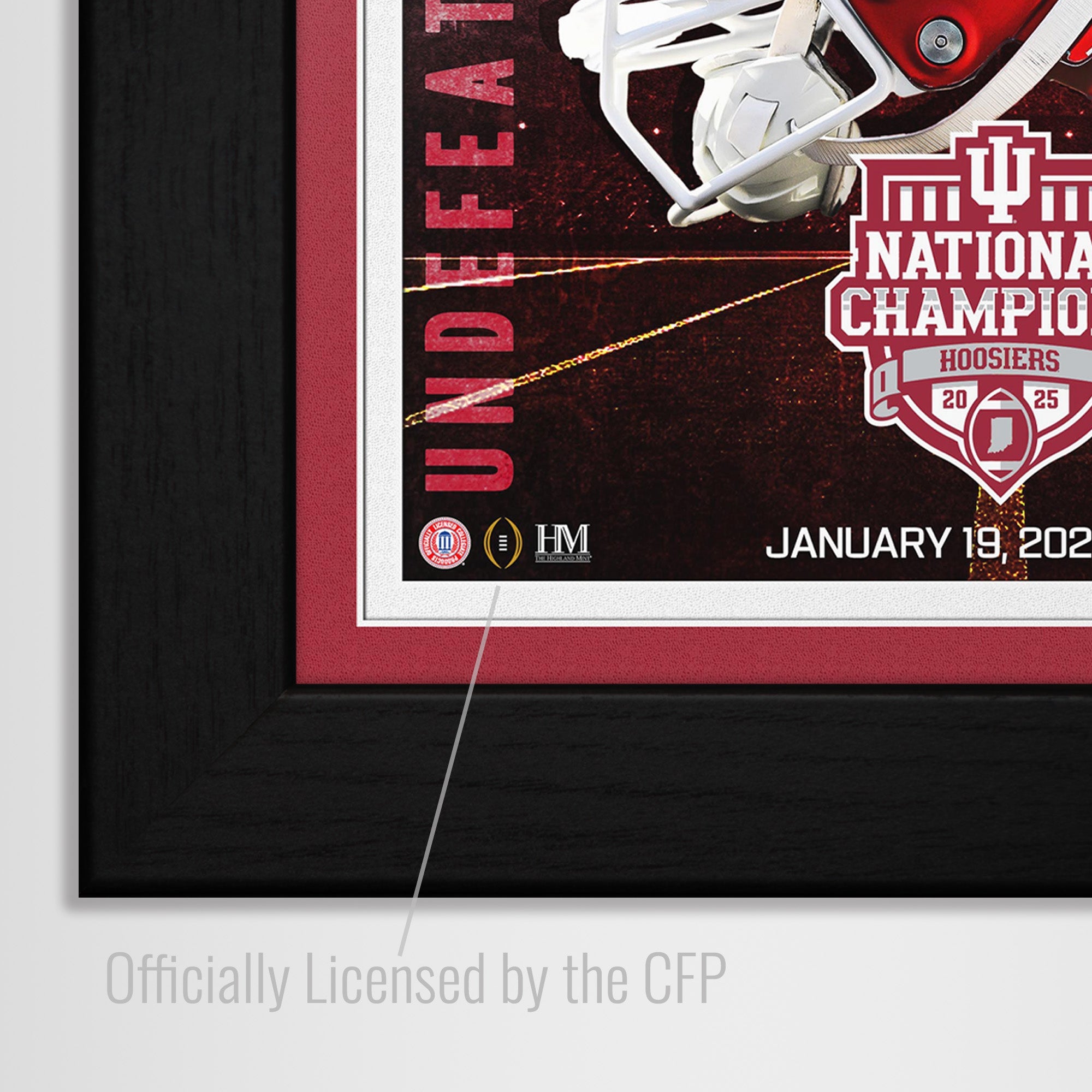 Indiana Hoosiers 2025-26 CFP National Champions Team Force Bronze 2-Coin Photo Mint - Sports Gifts, Sports Memorabilia, Sports Collectibles, Fan Shop