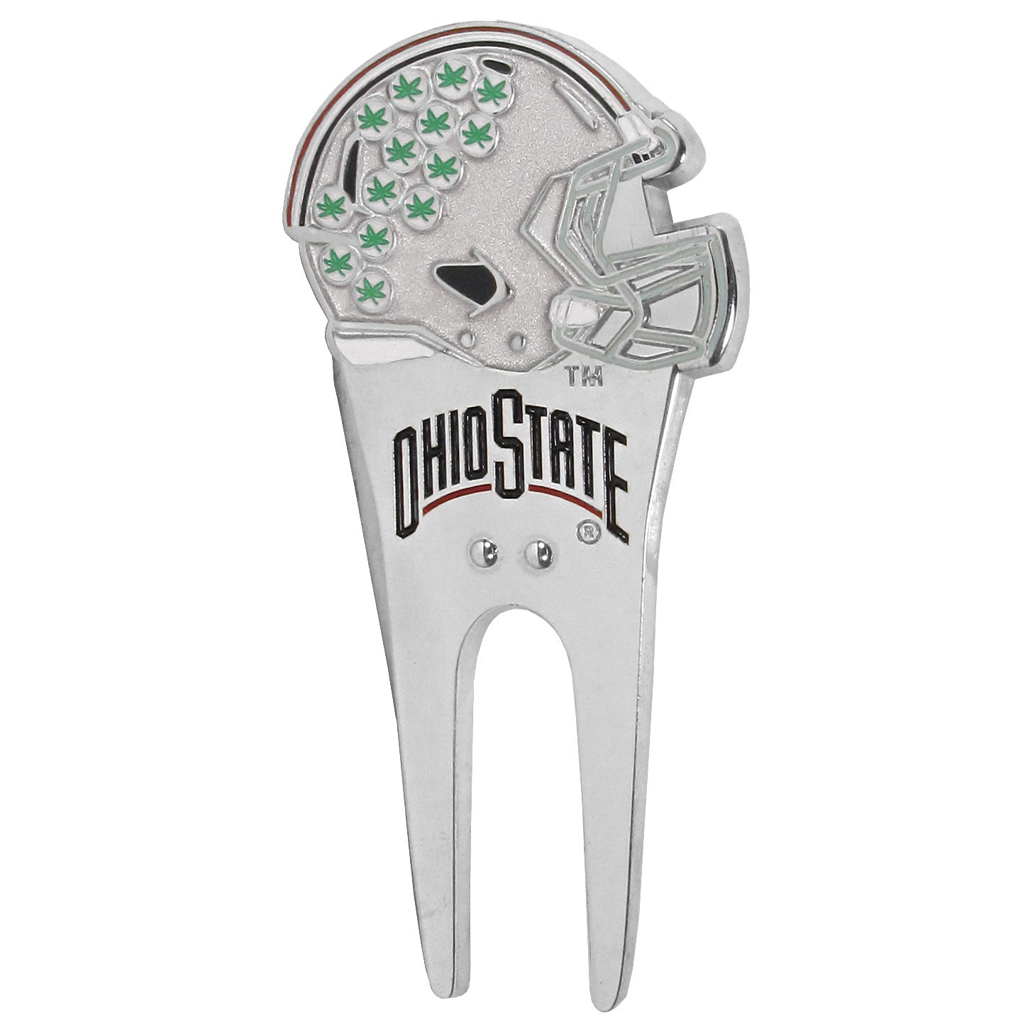 Ohio St. Buckeyes Divot Tool and Ball Marker