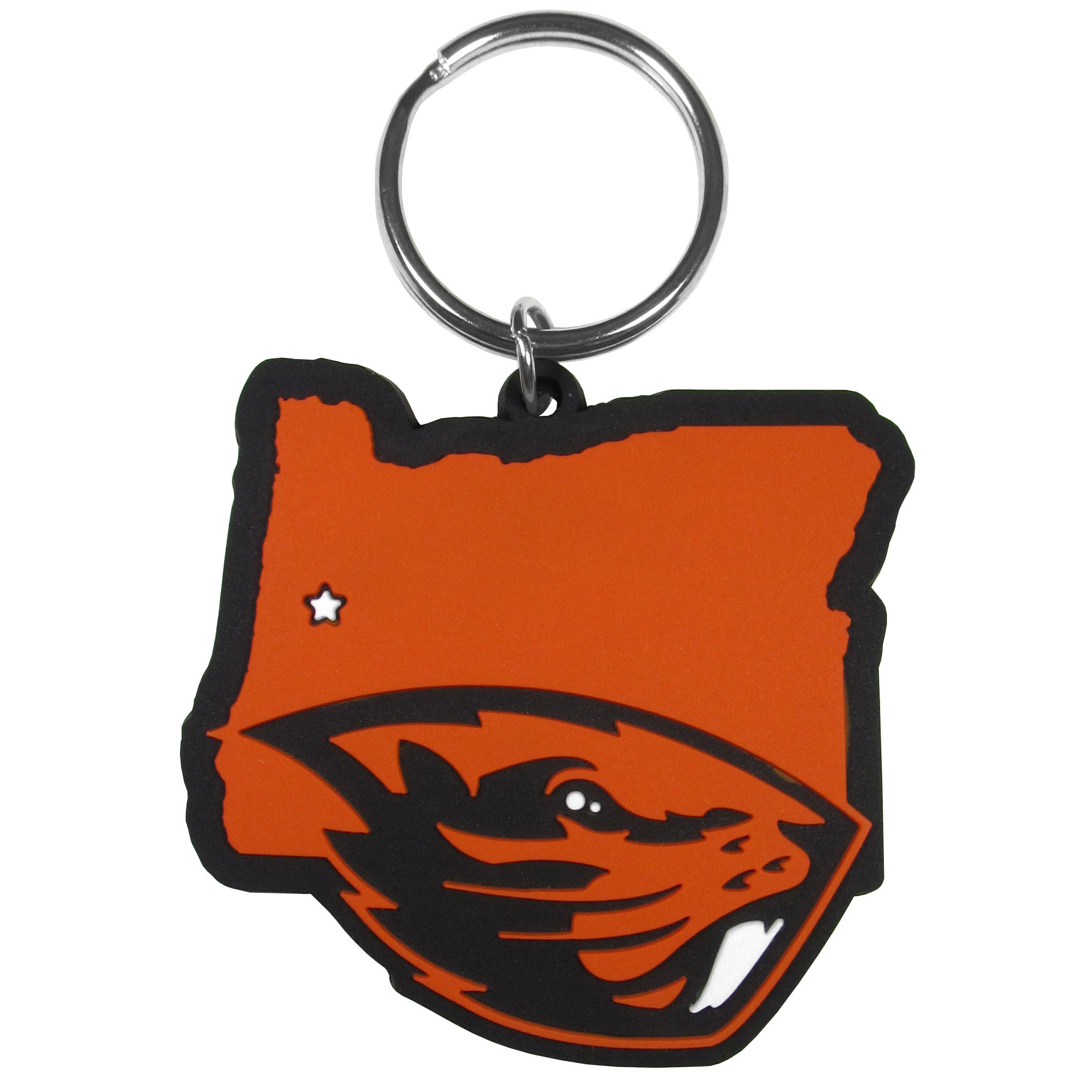 Oregon St. Beavers Home State Flexi Key Chain