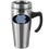 N. Carolina Tar Heels Steel Travel Mug w/Handle