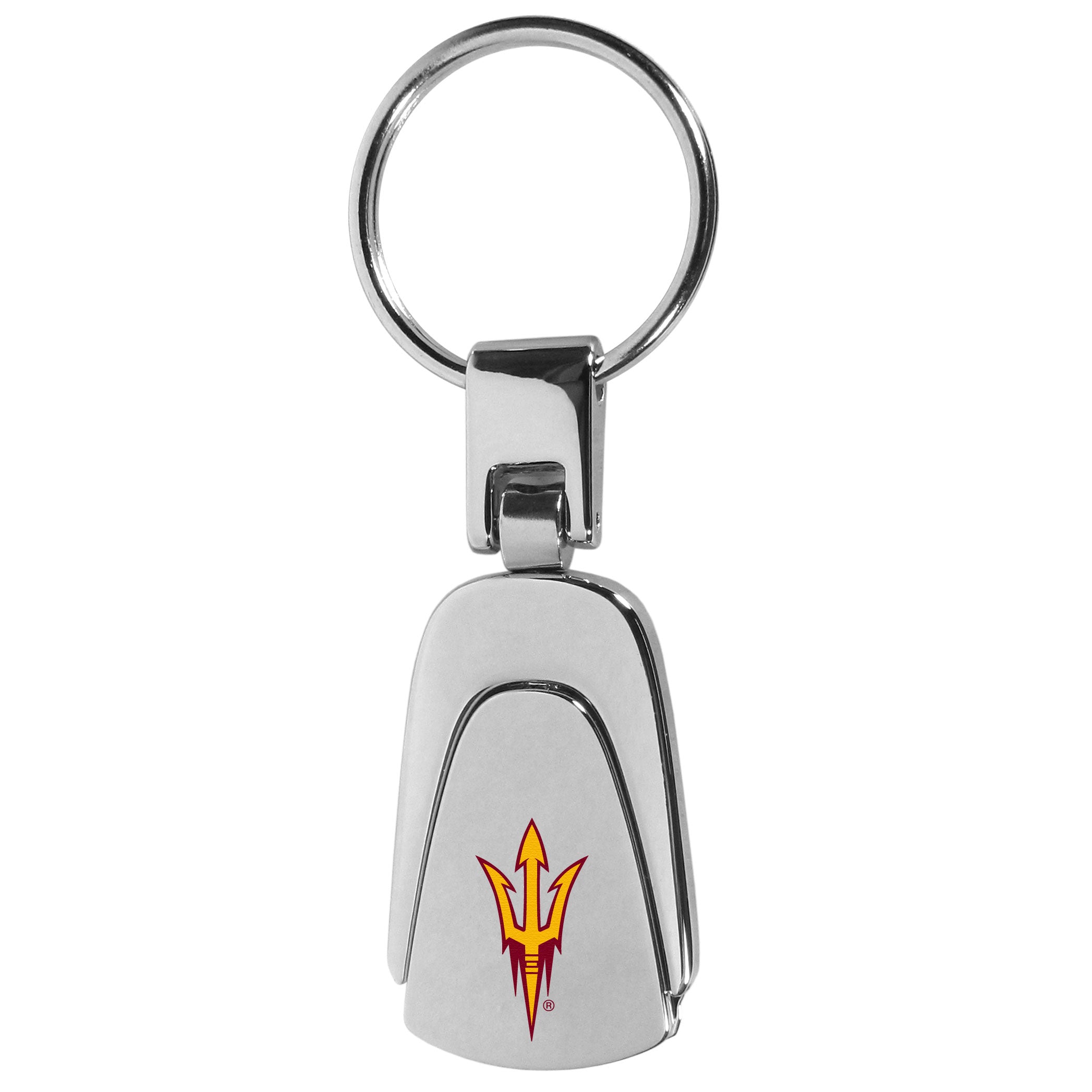 Arizona St. Sun Devils Steel Teardop Key Chain
