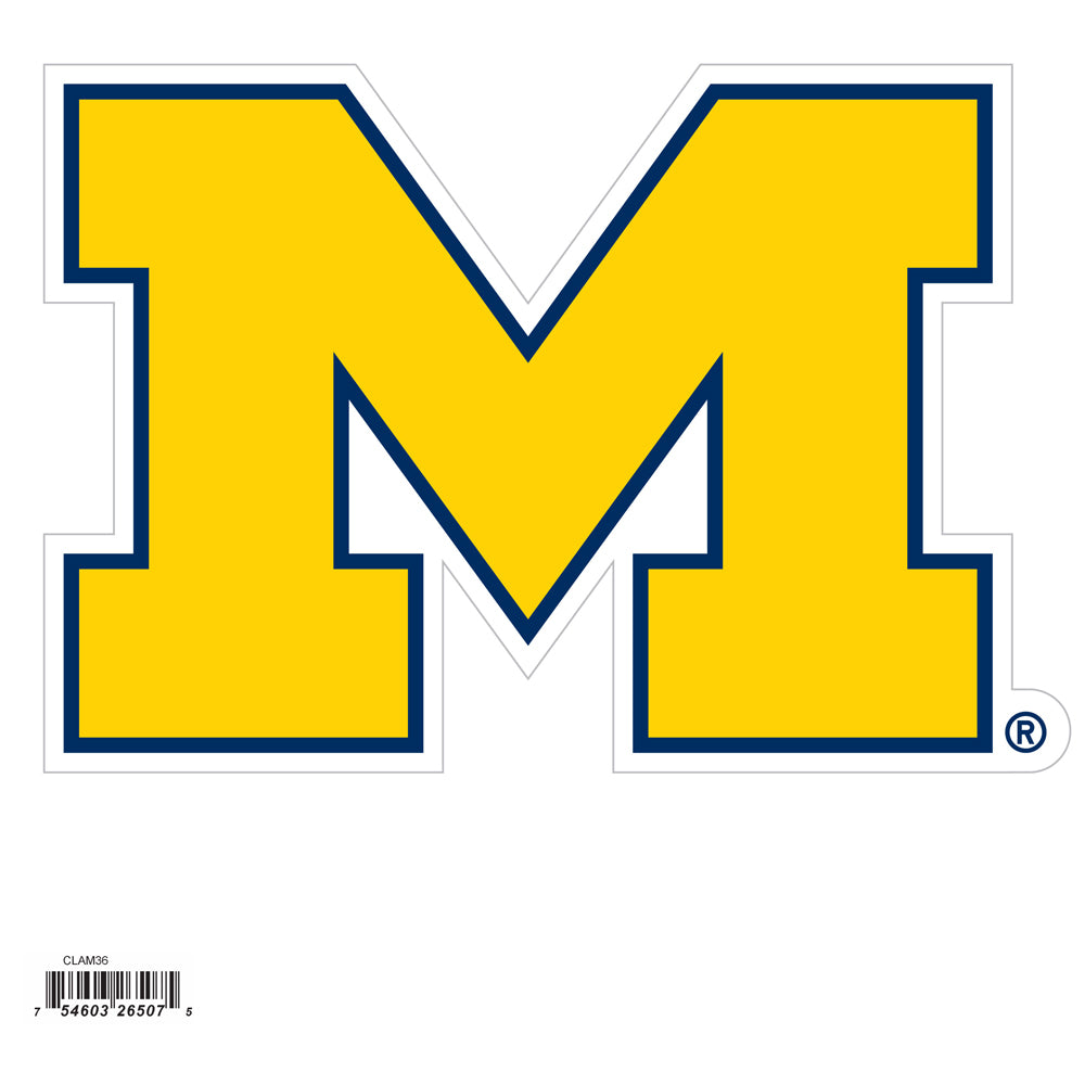 Michigan Wolverines 8 inch Logo Magnets - Sports Gifts, Sports Memorabilia, Sports Collectibles, Fan Shop
