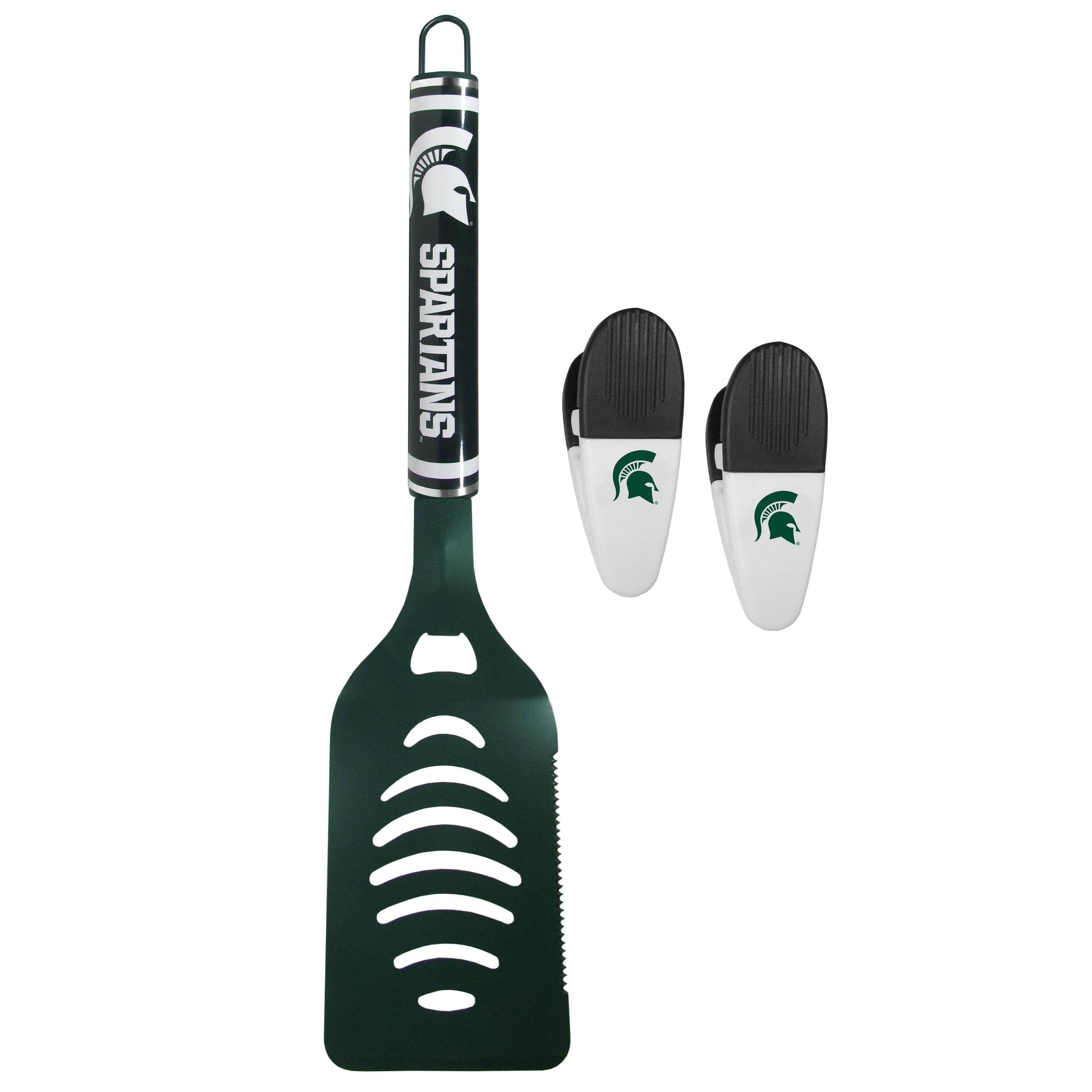 Michigan St. Spartans Logo Spatula/Chip Clips